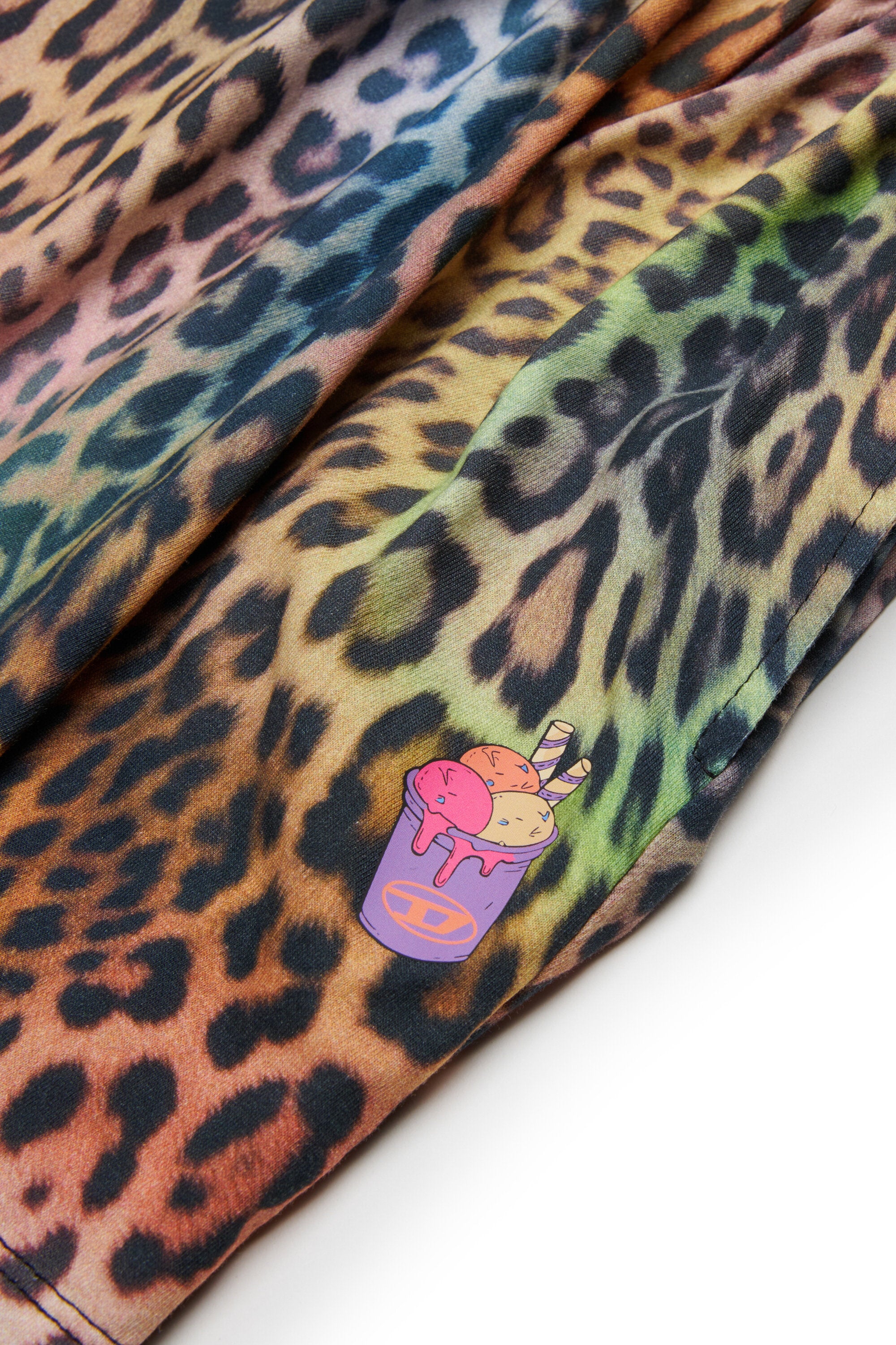 Shorts in felpa con logo