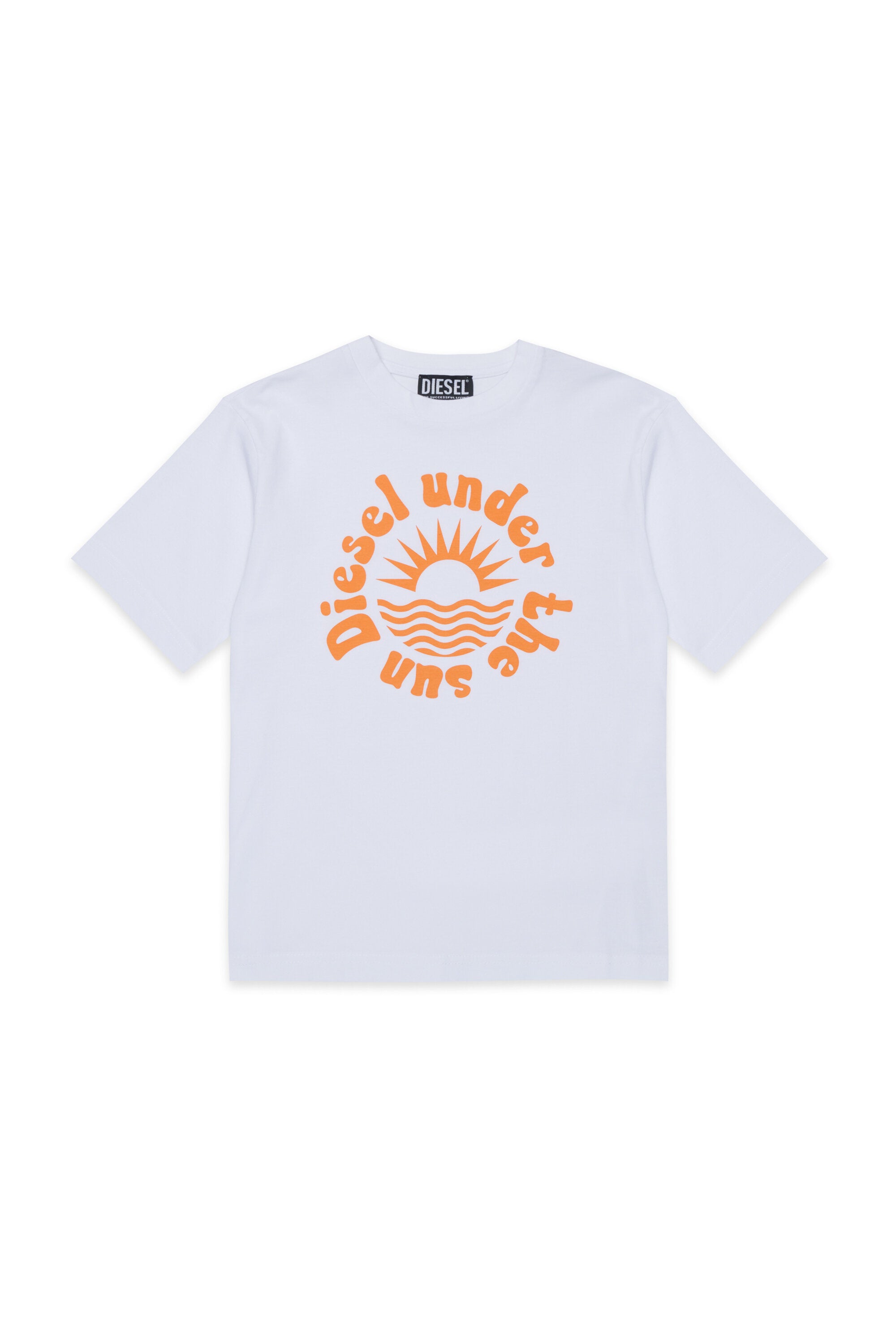 T-shirt con logo sul petto