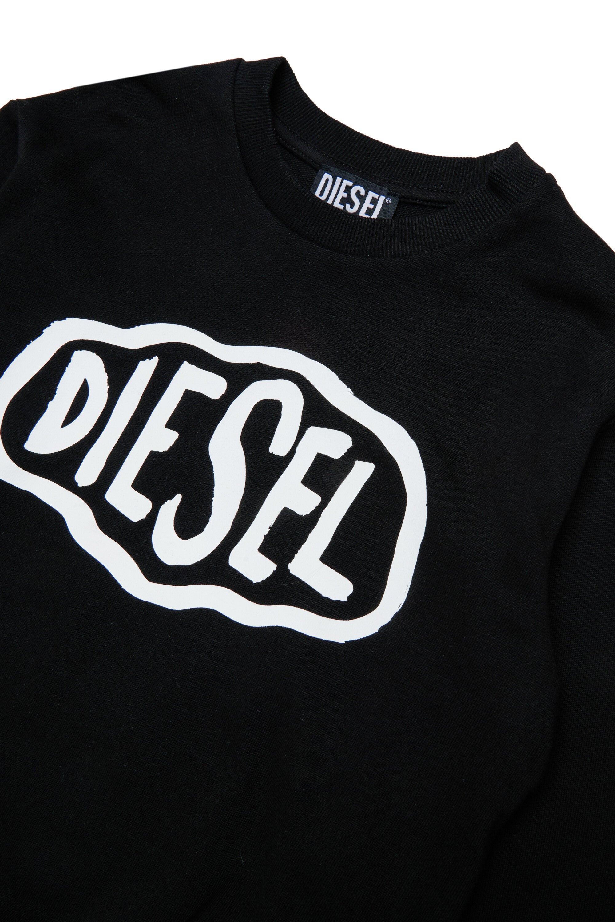 Sweatshirt mit Rundhalsausschnitt und Logo