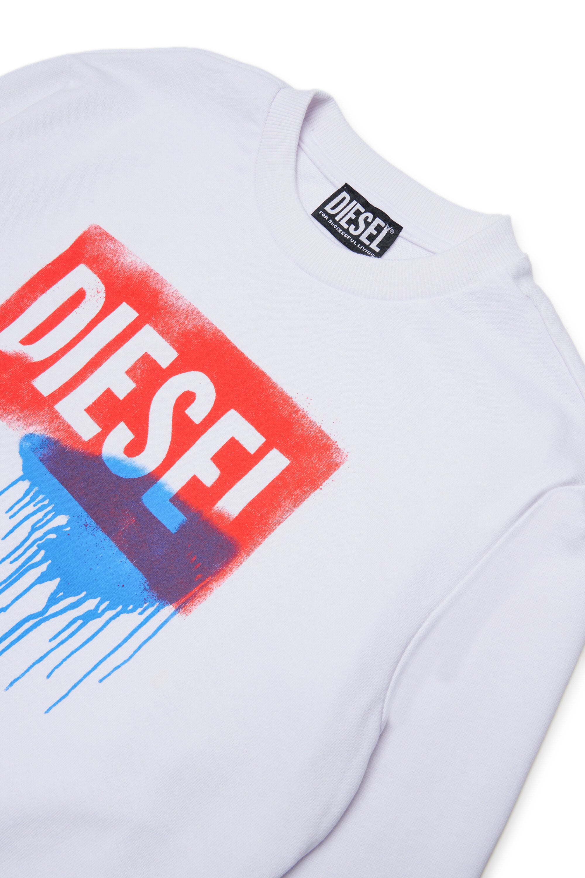 Sweatshirt mit Rundhalsausschnitt und Logo