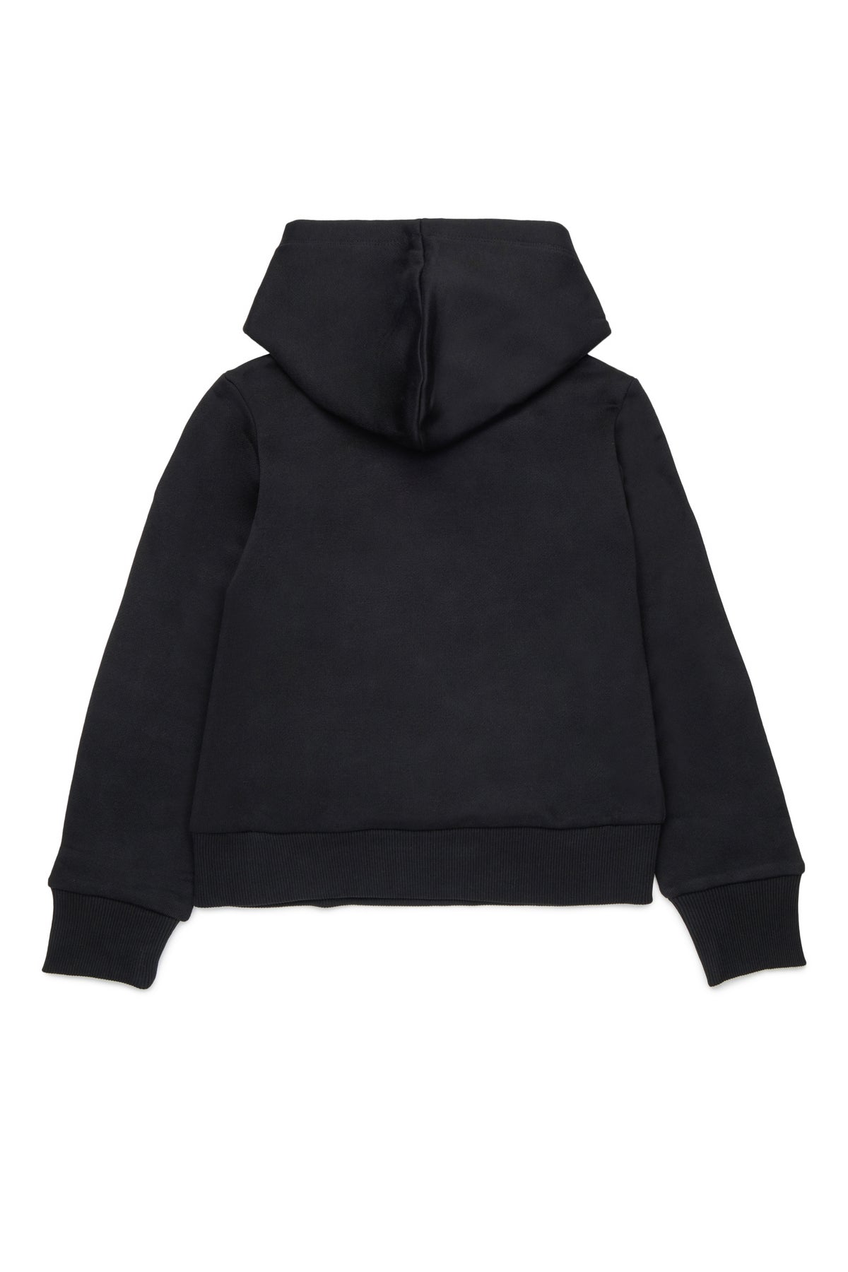 Hooded sweatshirt with heart logo