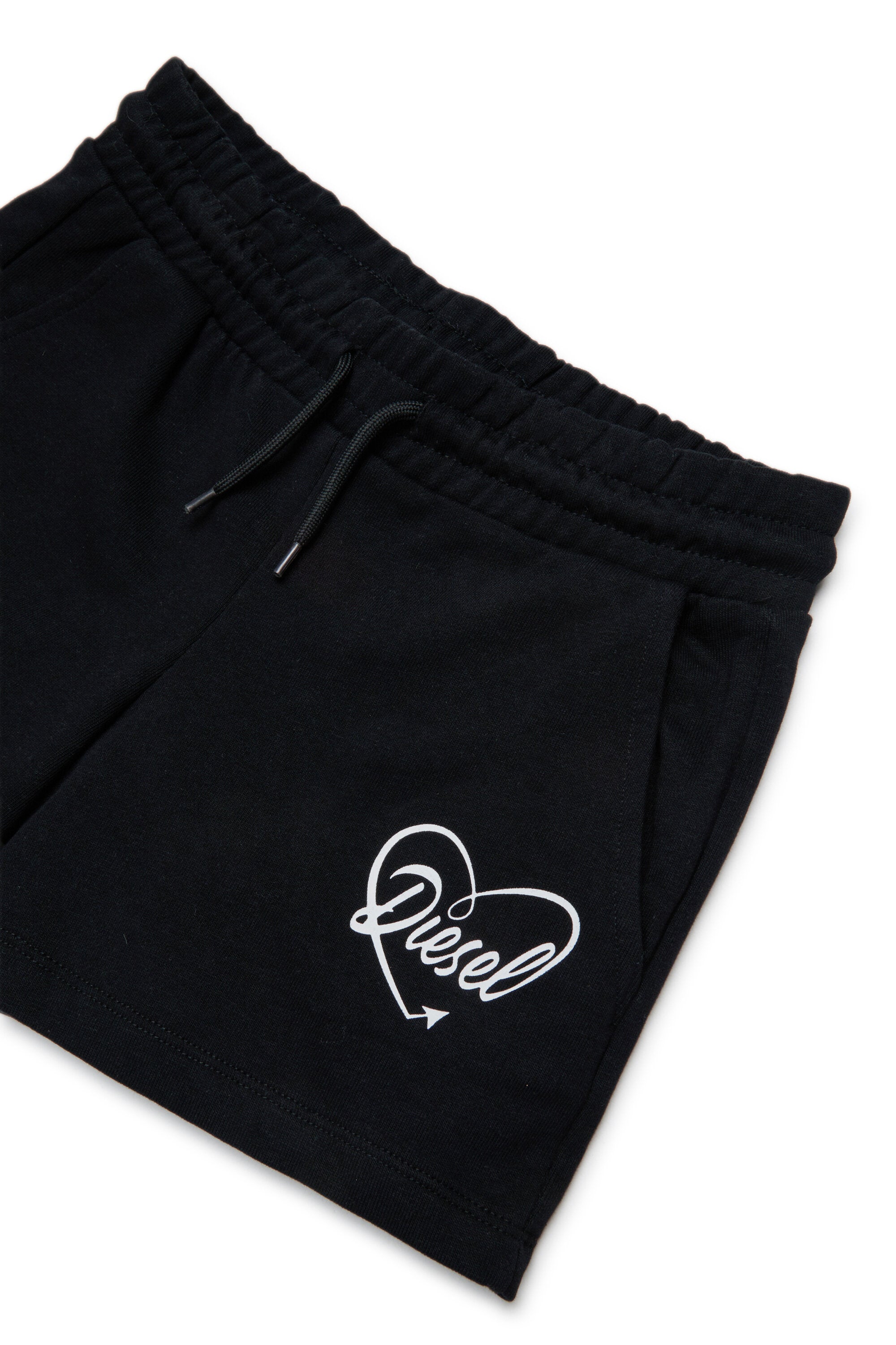 Shorts in felpa con logo