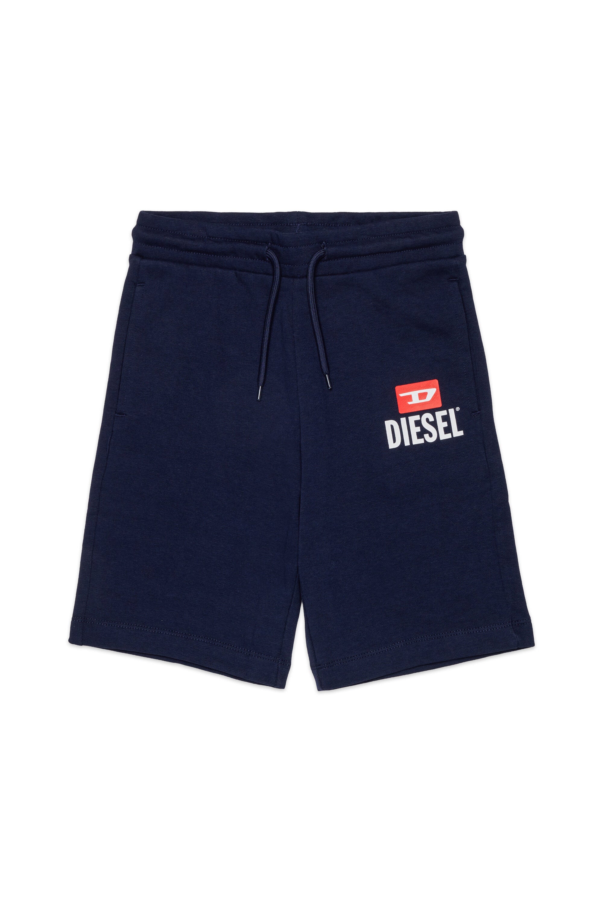 Shorts in felpa con logo
