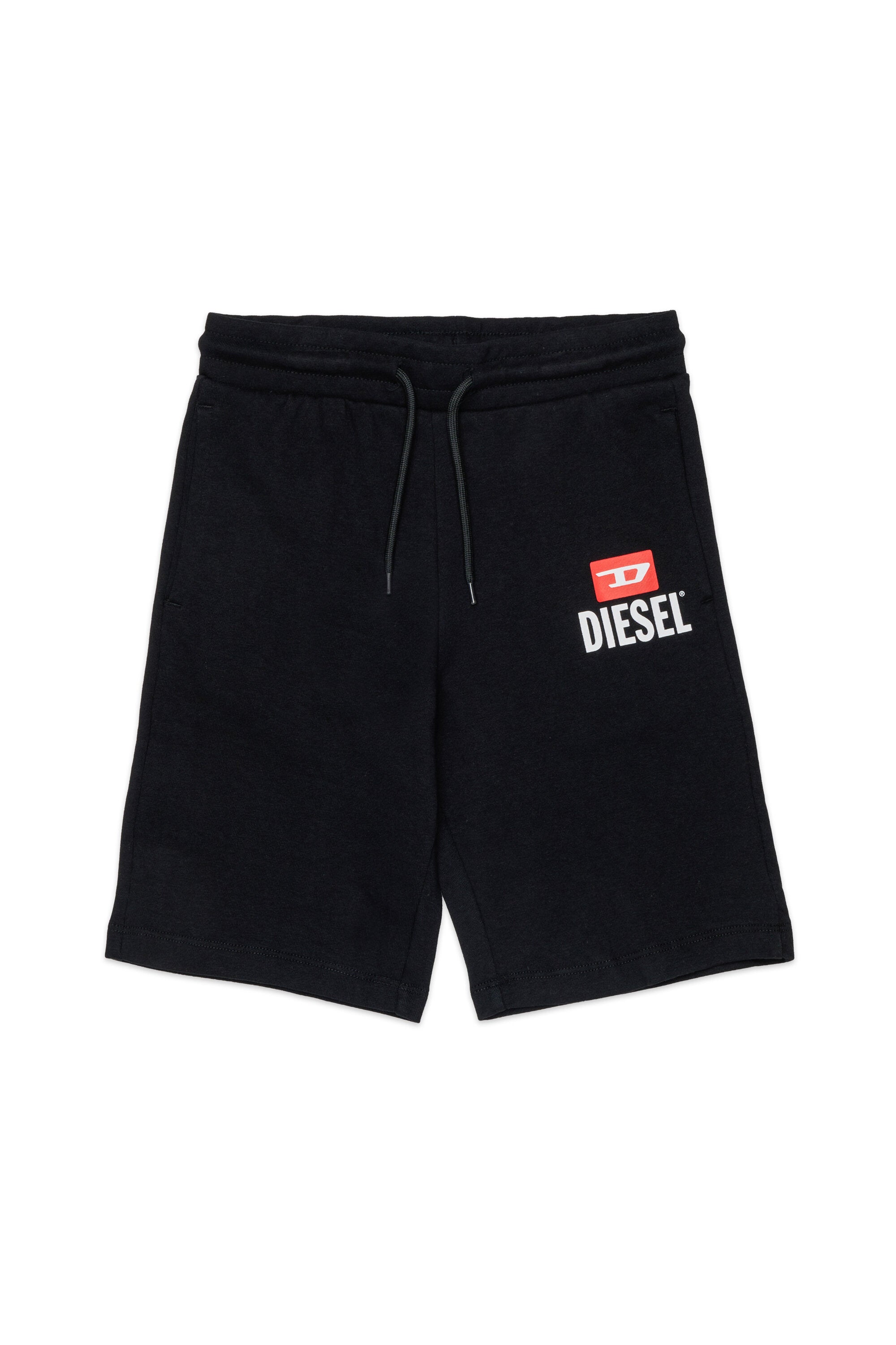 Shorts in felpa con logo