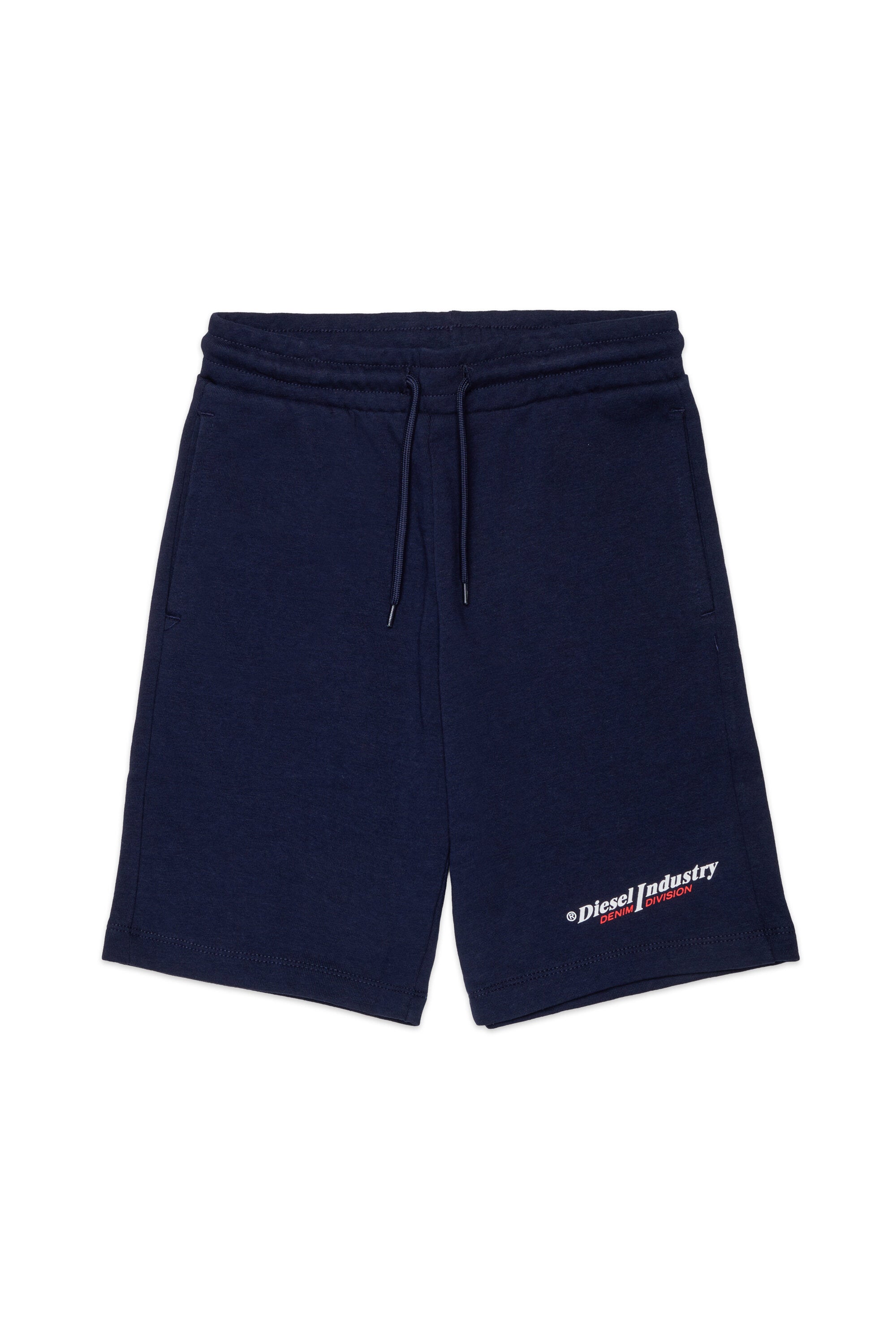 Shorts in felpa con logo