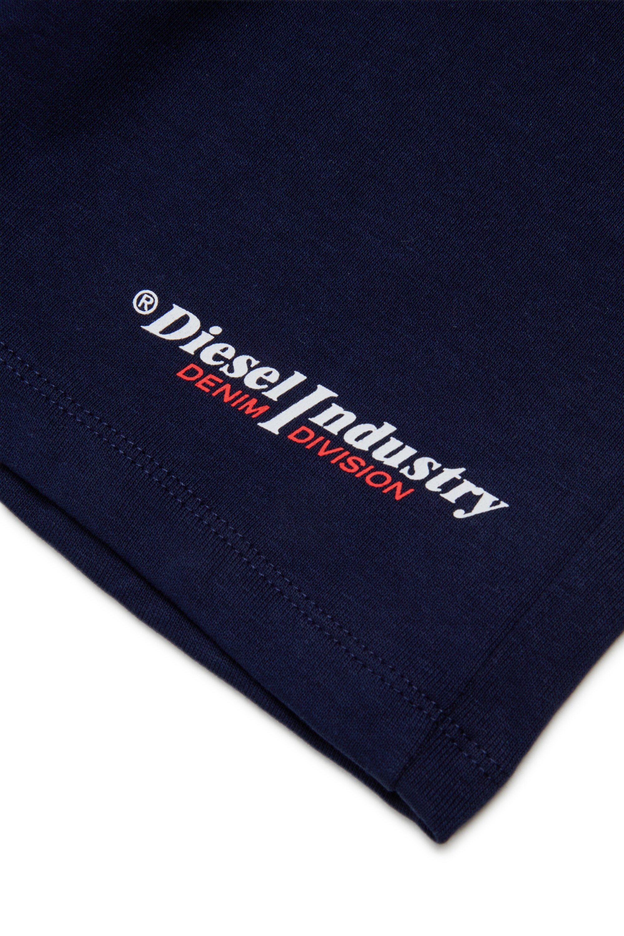 Shorts in felpa con logo
