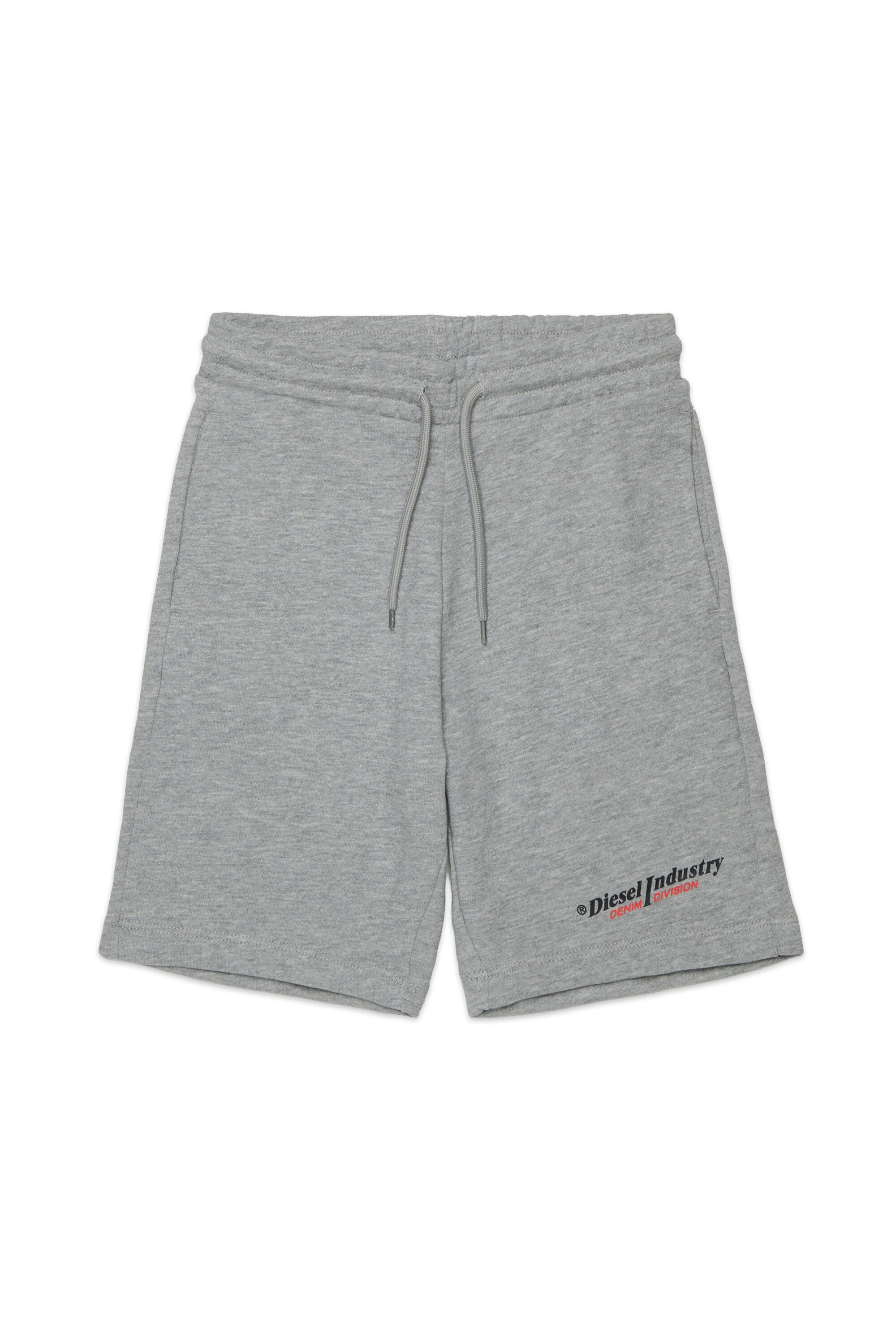 Shorts in felpa con logo
