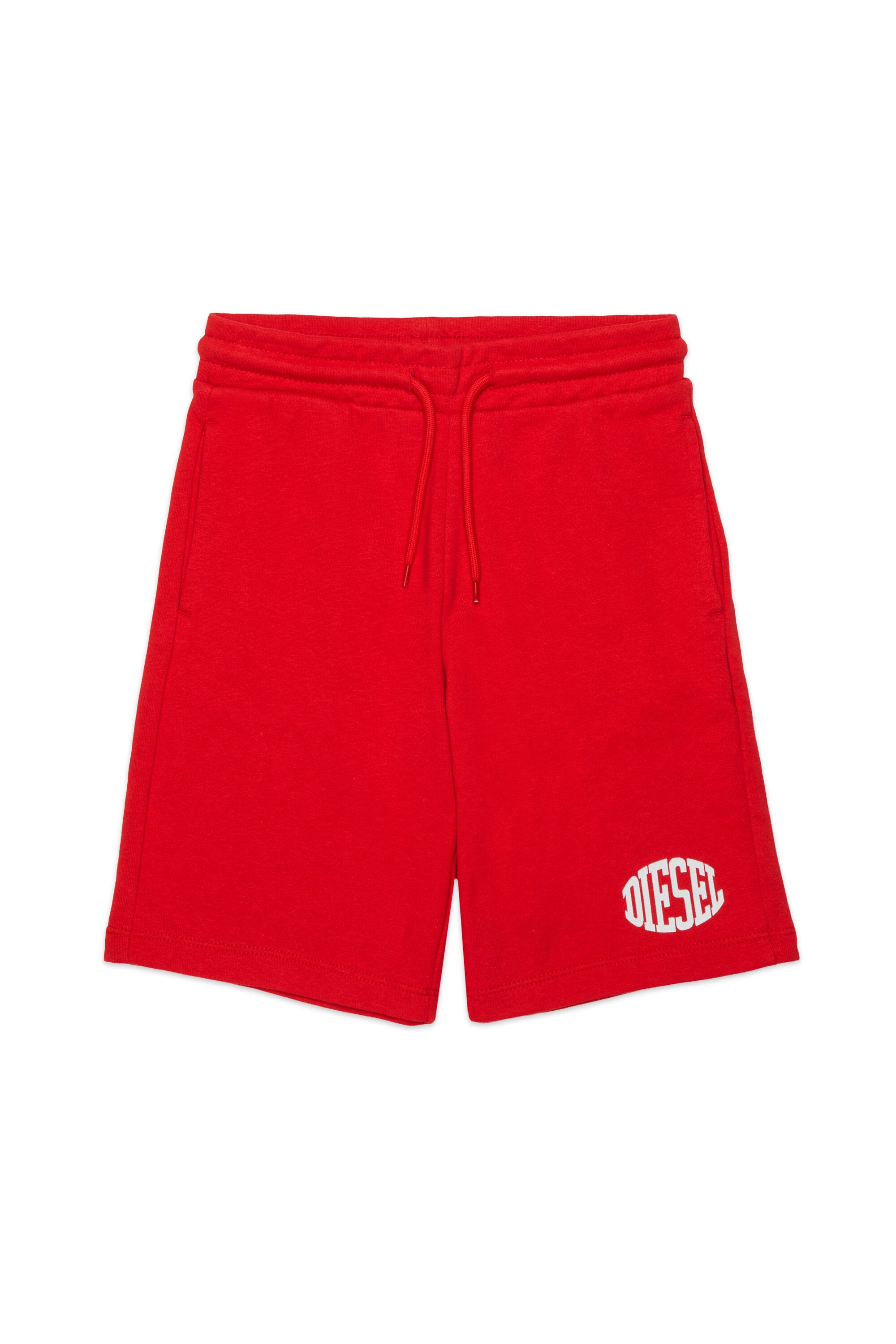 Shorts in felpa con logo