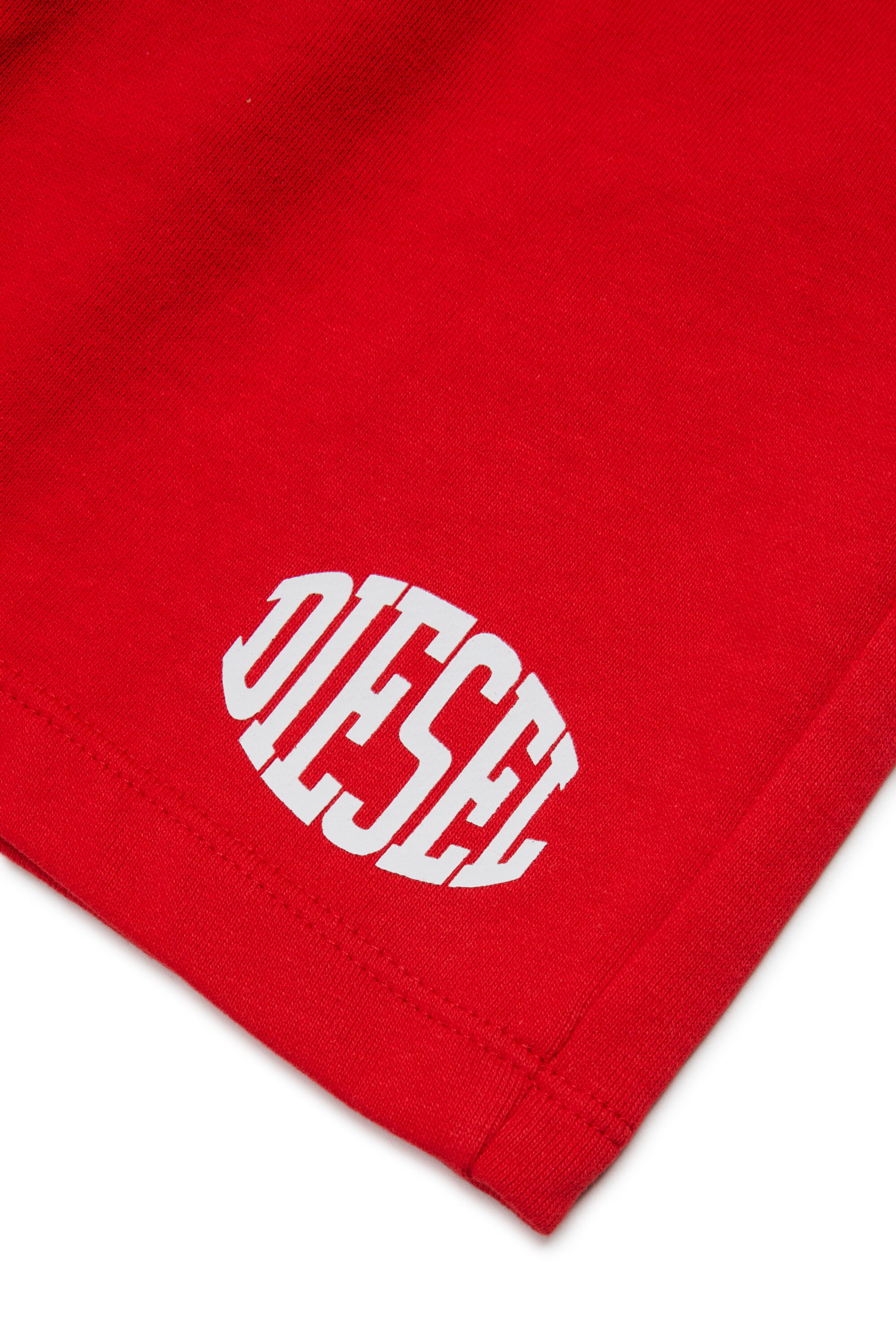 Shorts in felpa con logo