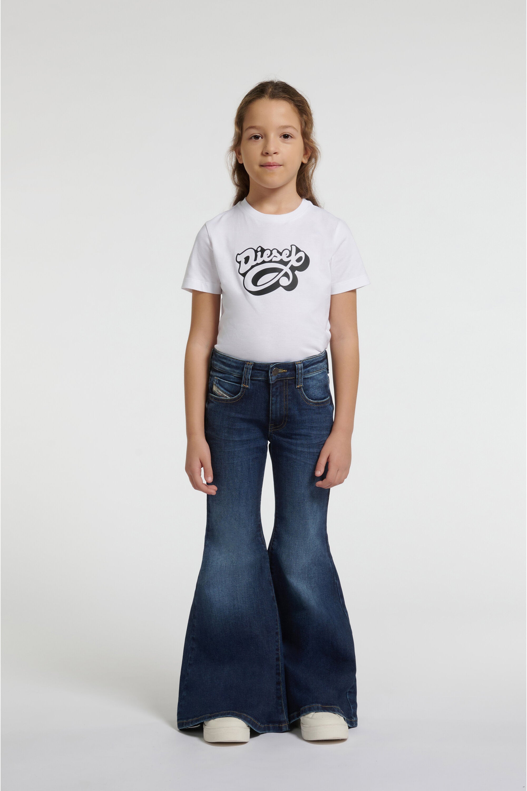 Jeans flare fit blu medio - D-Blys