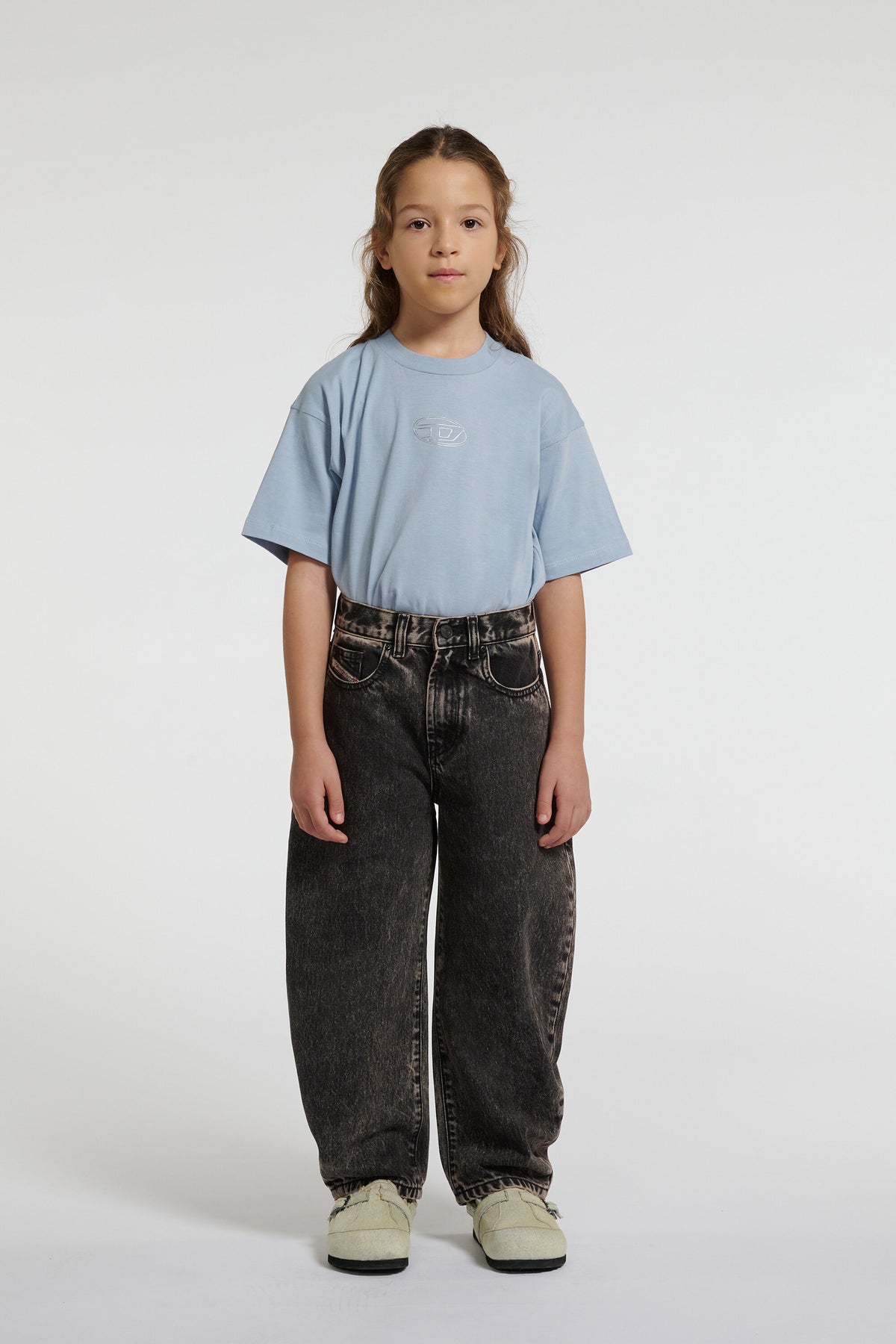 Jean relaxed fit gris délavé - D-Milty
