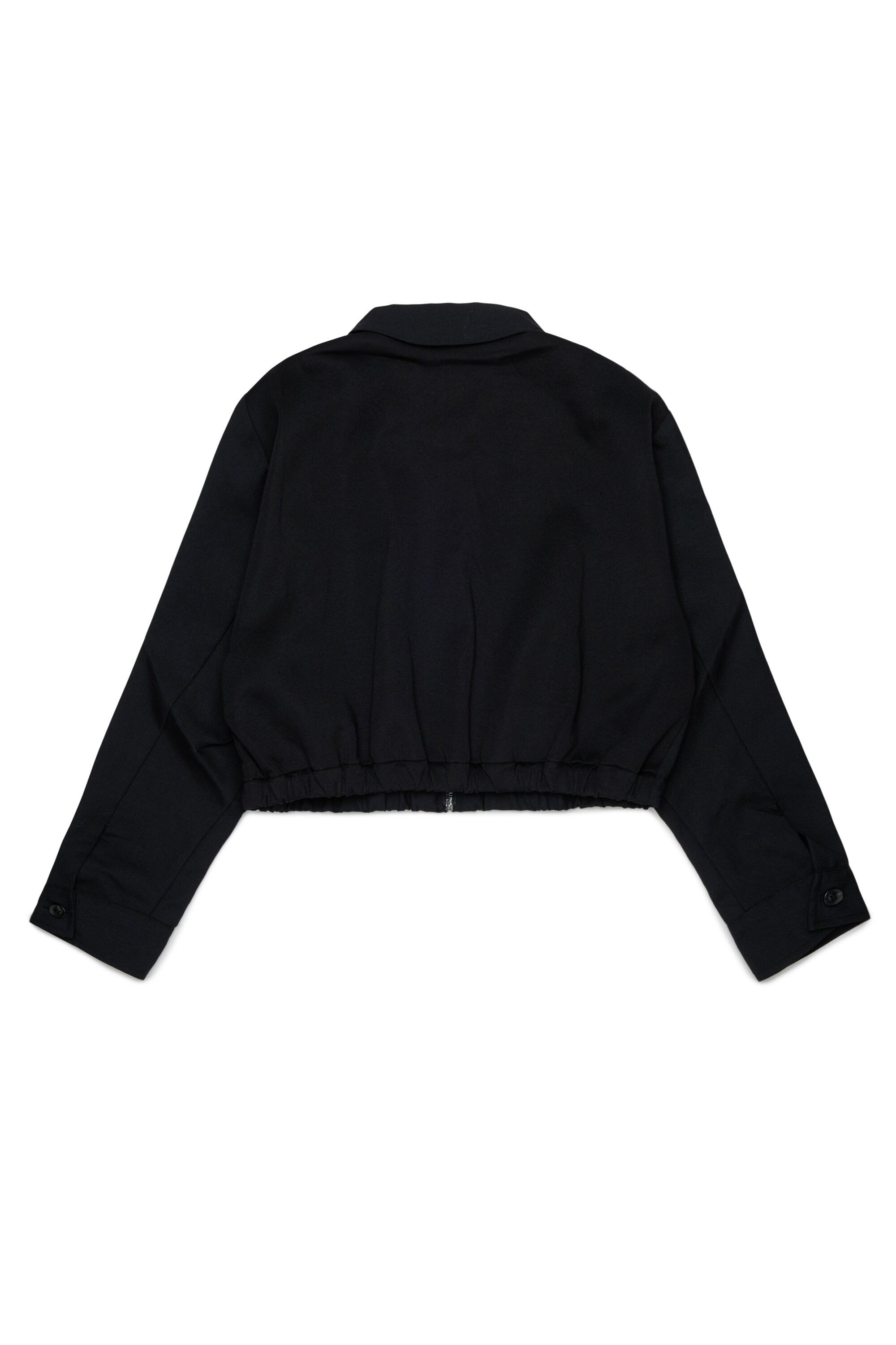 Veste courte avec logo imprimé