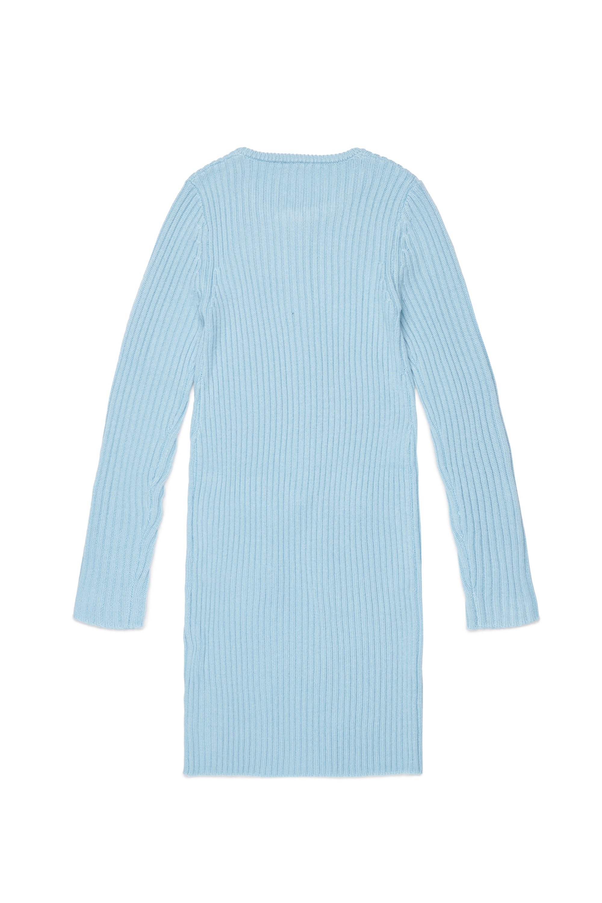 Midi knit dress with logo