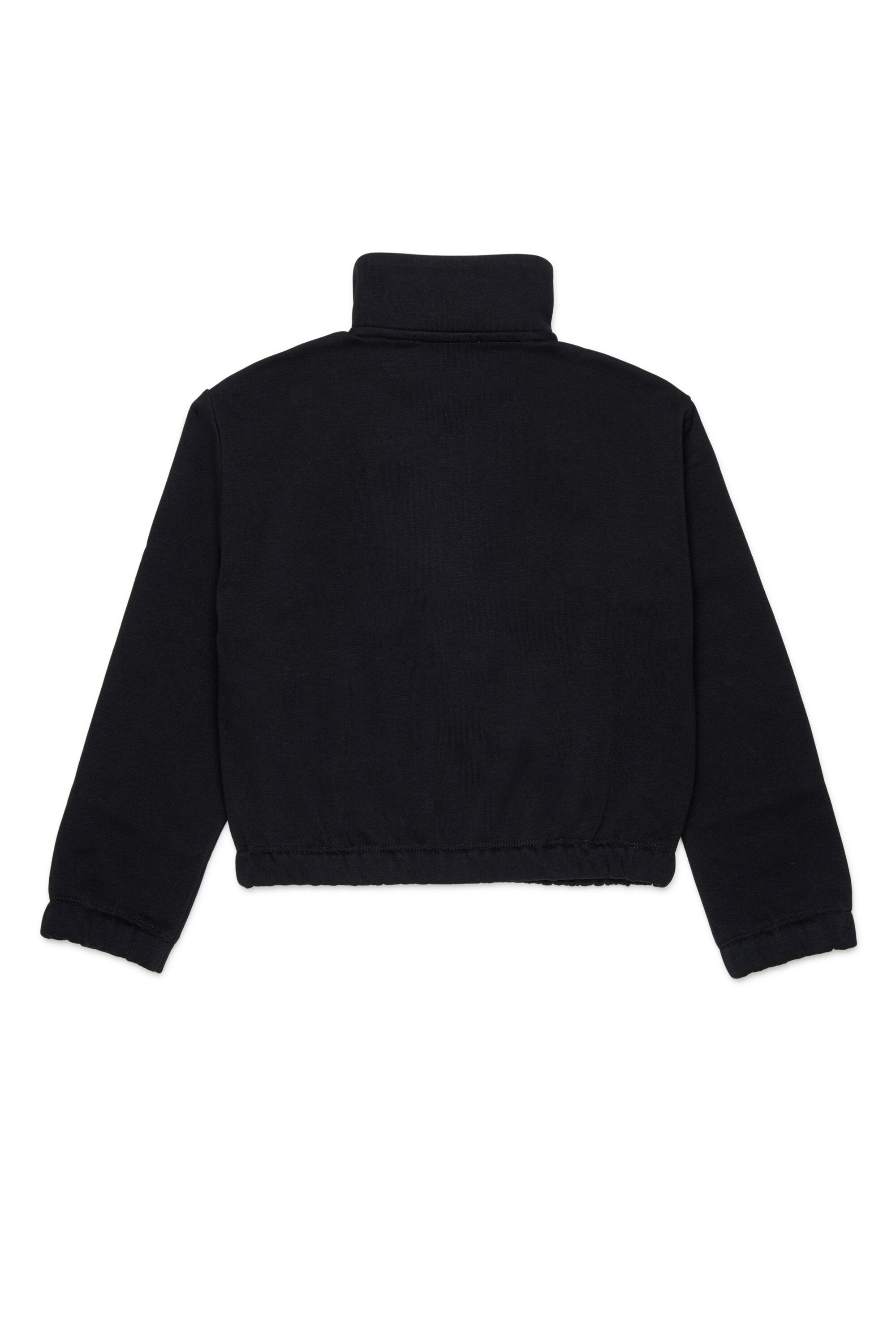 Sweatshirt mit Reißverschluss und Logo