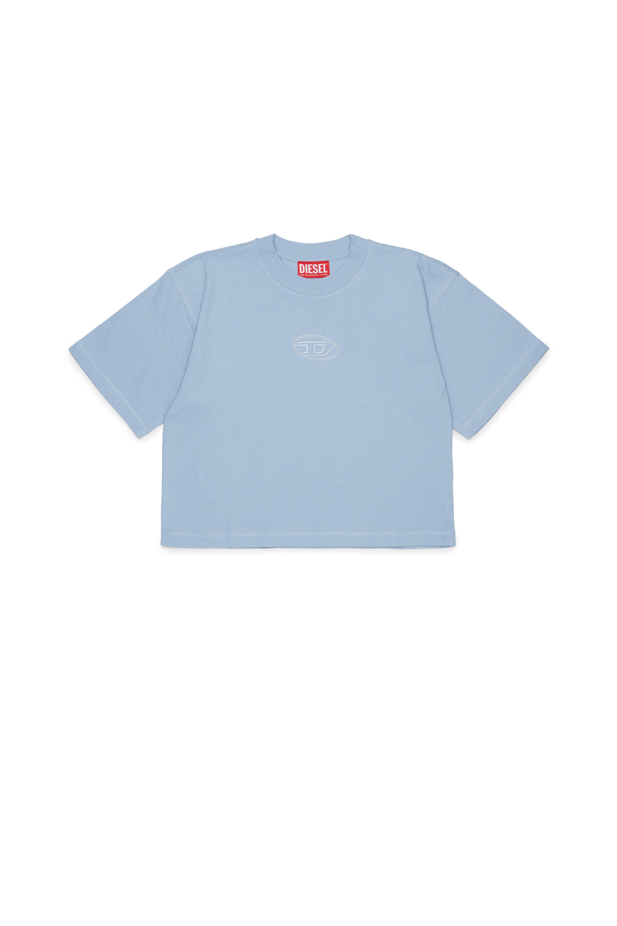 T-shirt with Oval D logo