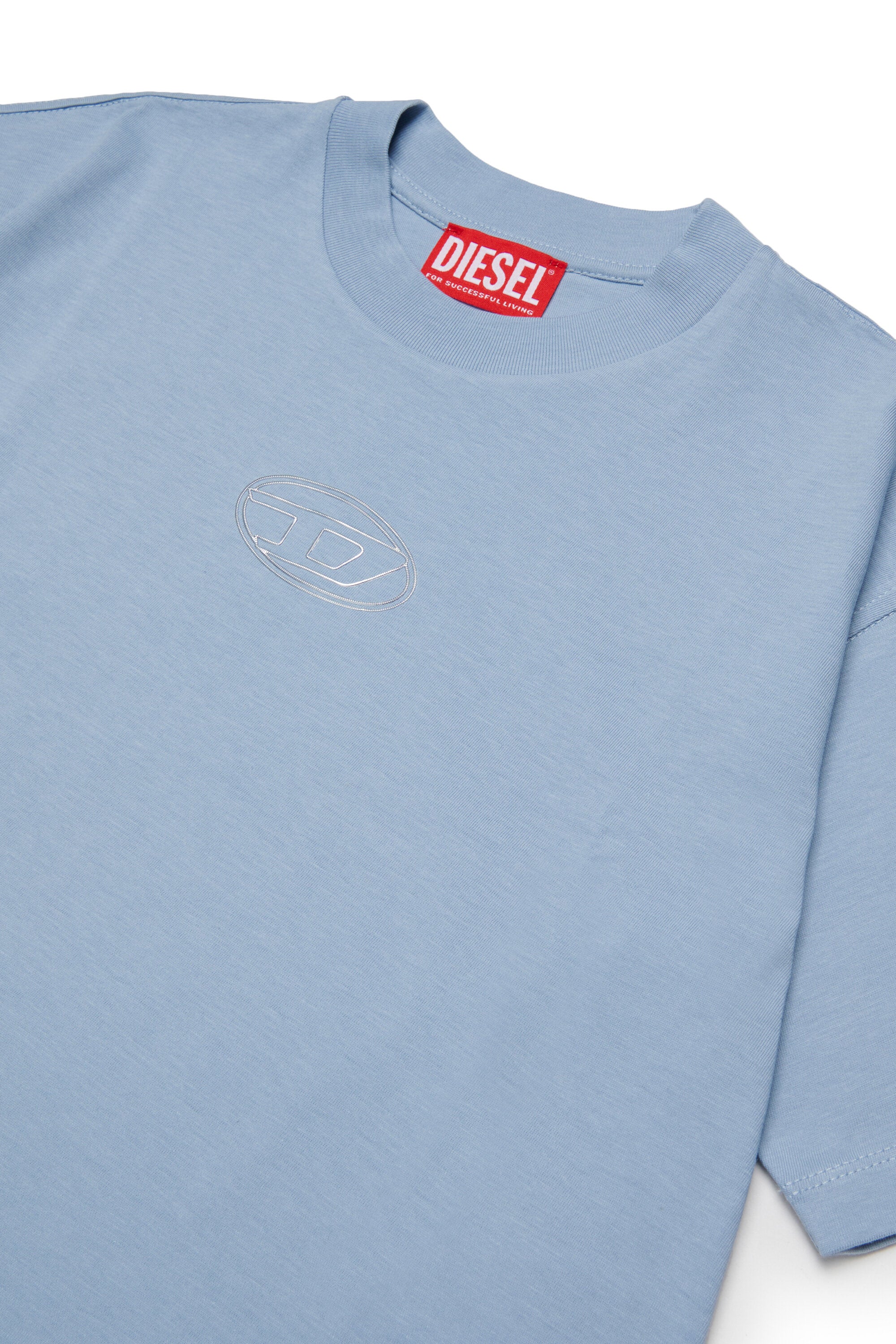 T-shirt with Oval D logo