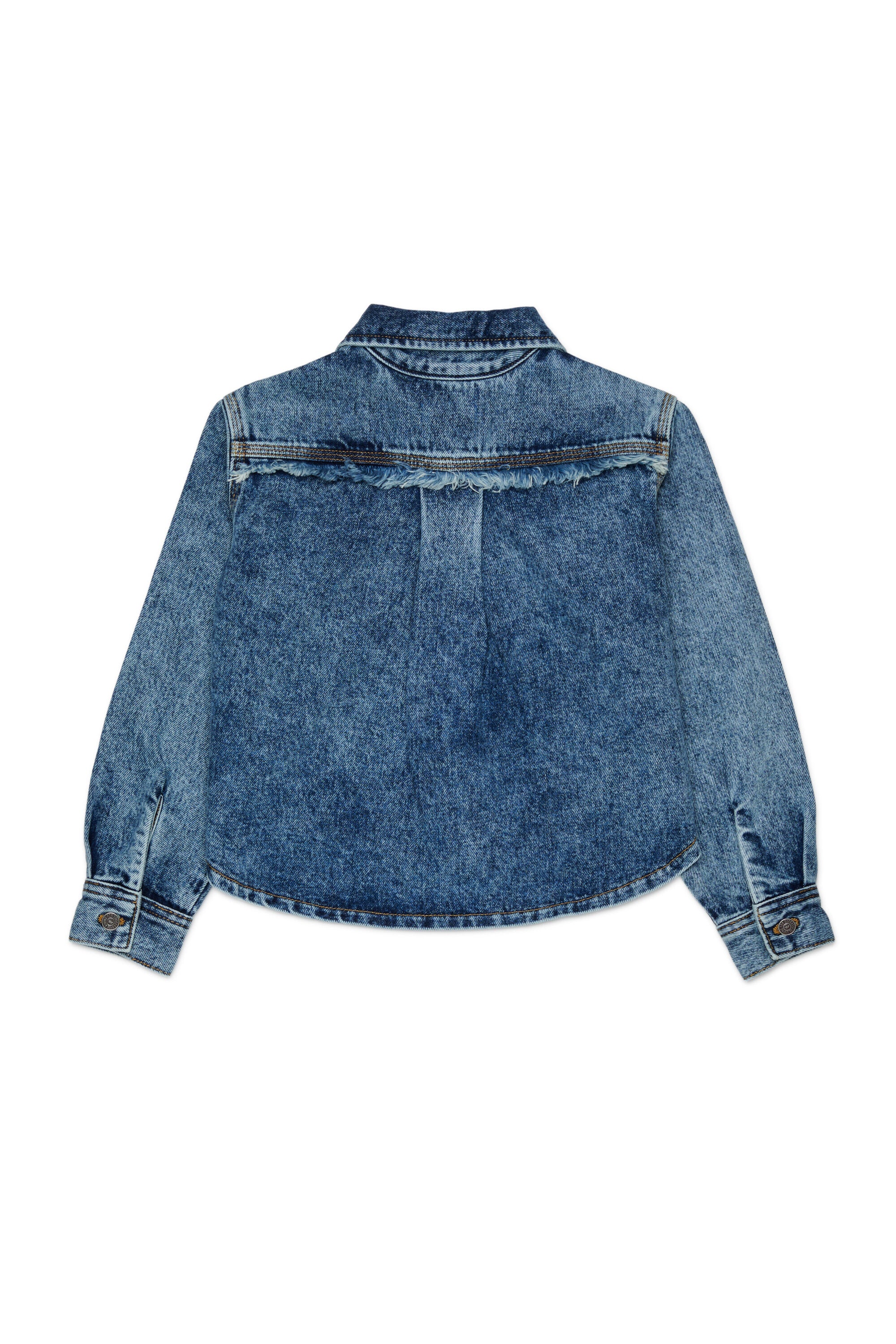 Denimhemd mit Logo