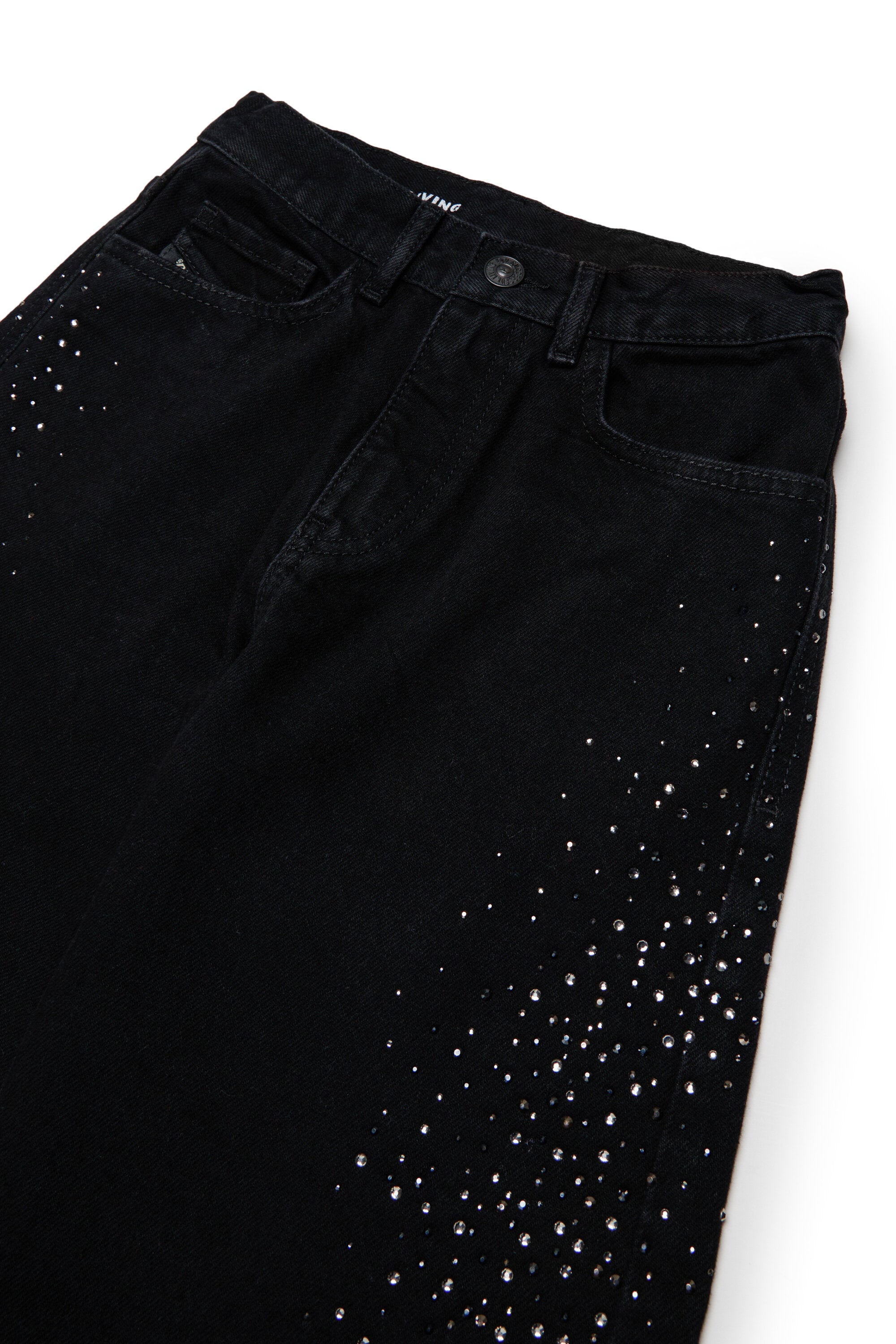 Jeans coupe décontractée détails appliqués - D-Argjx