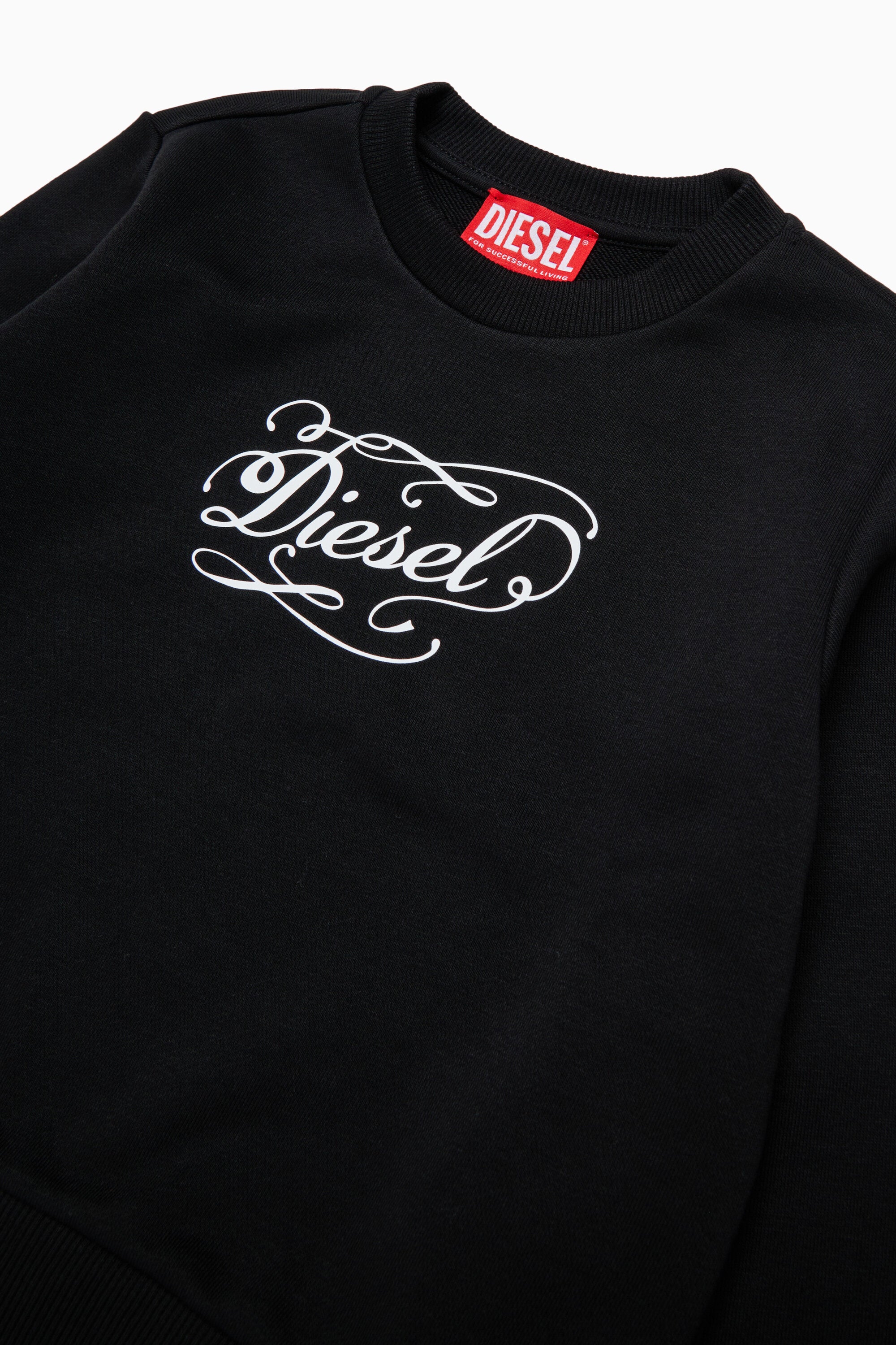 Sweatshirt mit Rundhalsausschnitt und Logo