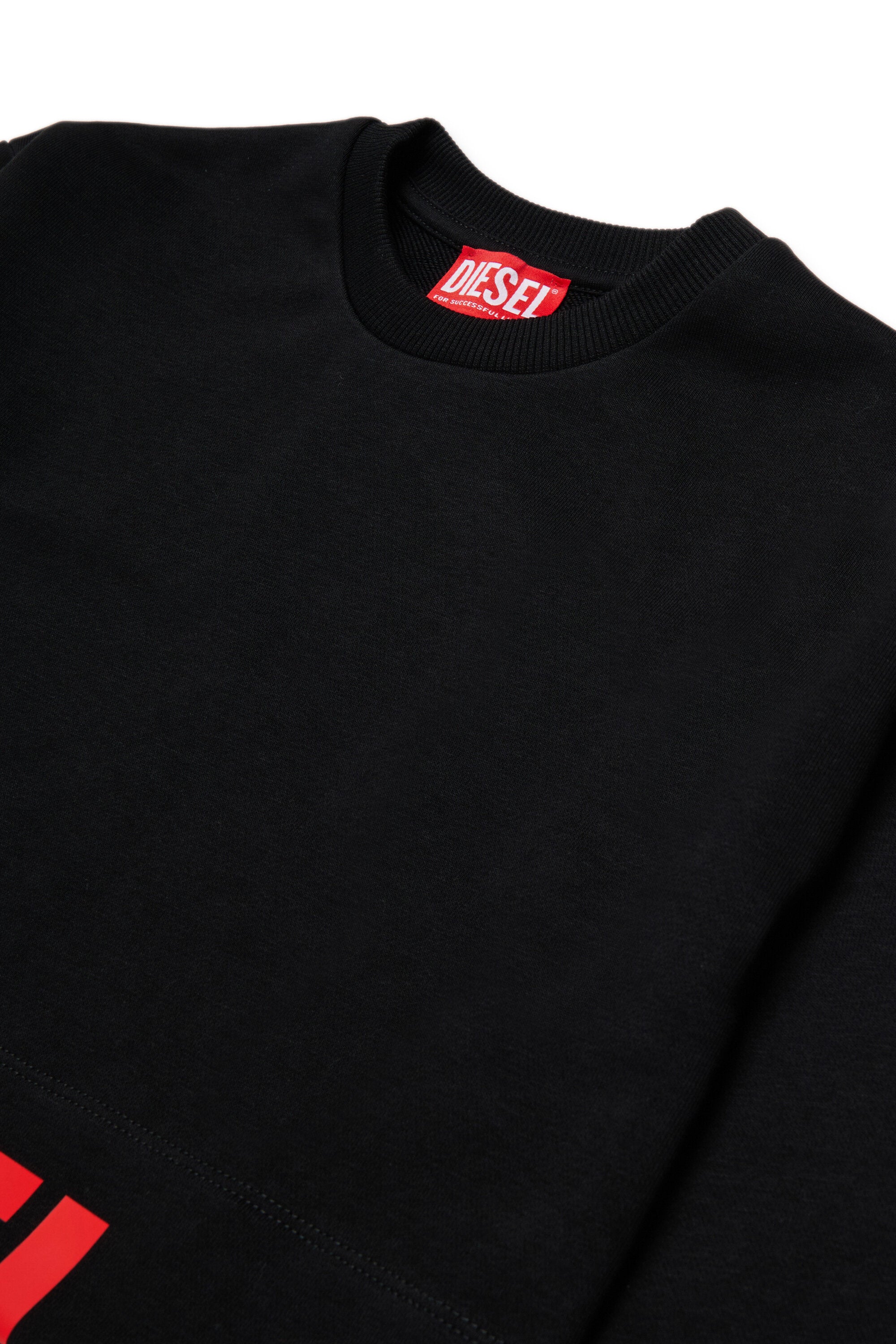 Sweat-shirt col rond avec logo