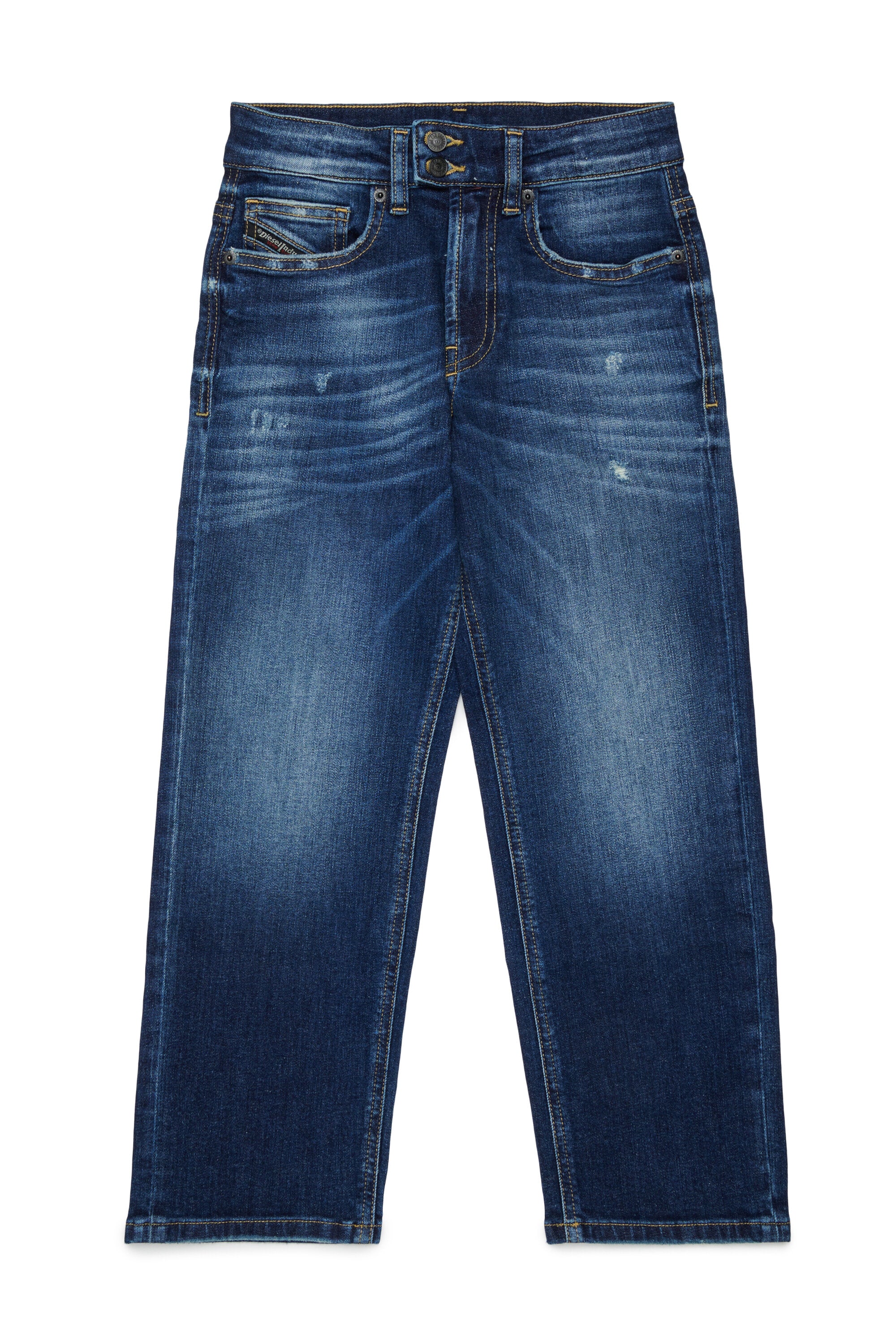 Jeans corte relajado lavado azul medio - D-Maki