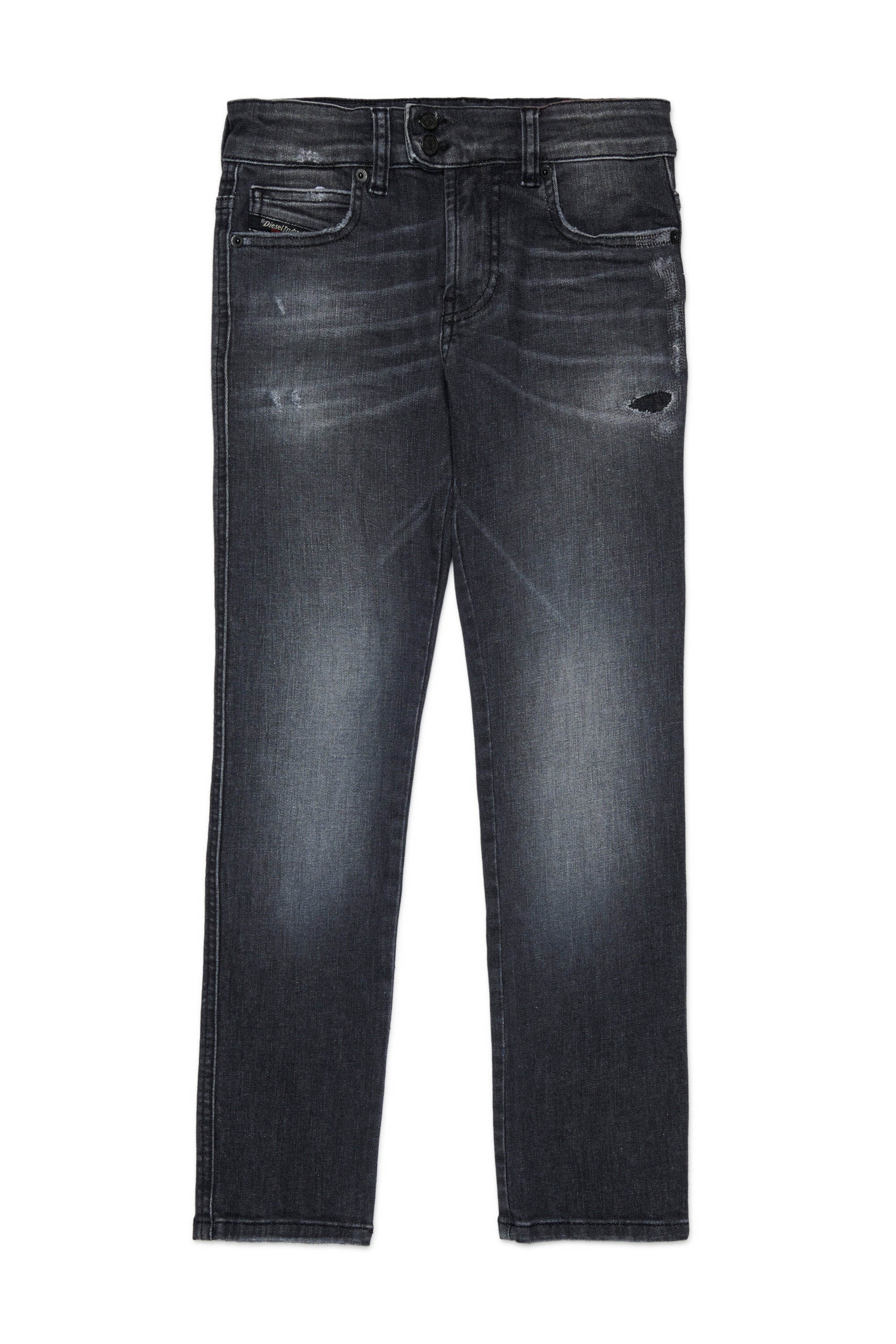 Jeans slim fit lavaggio nero - D-Veel