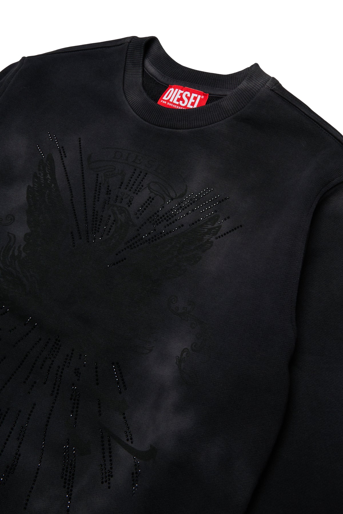 Sweatshirt mit Rundhalsausschnitt und Logo
