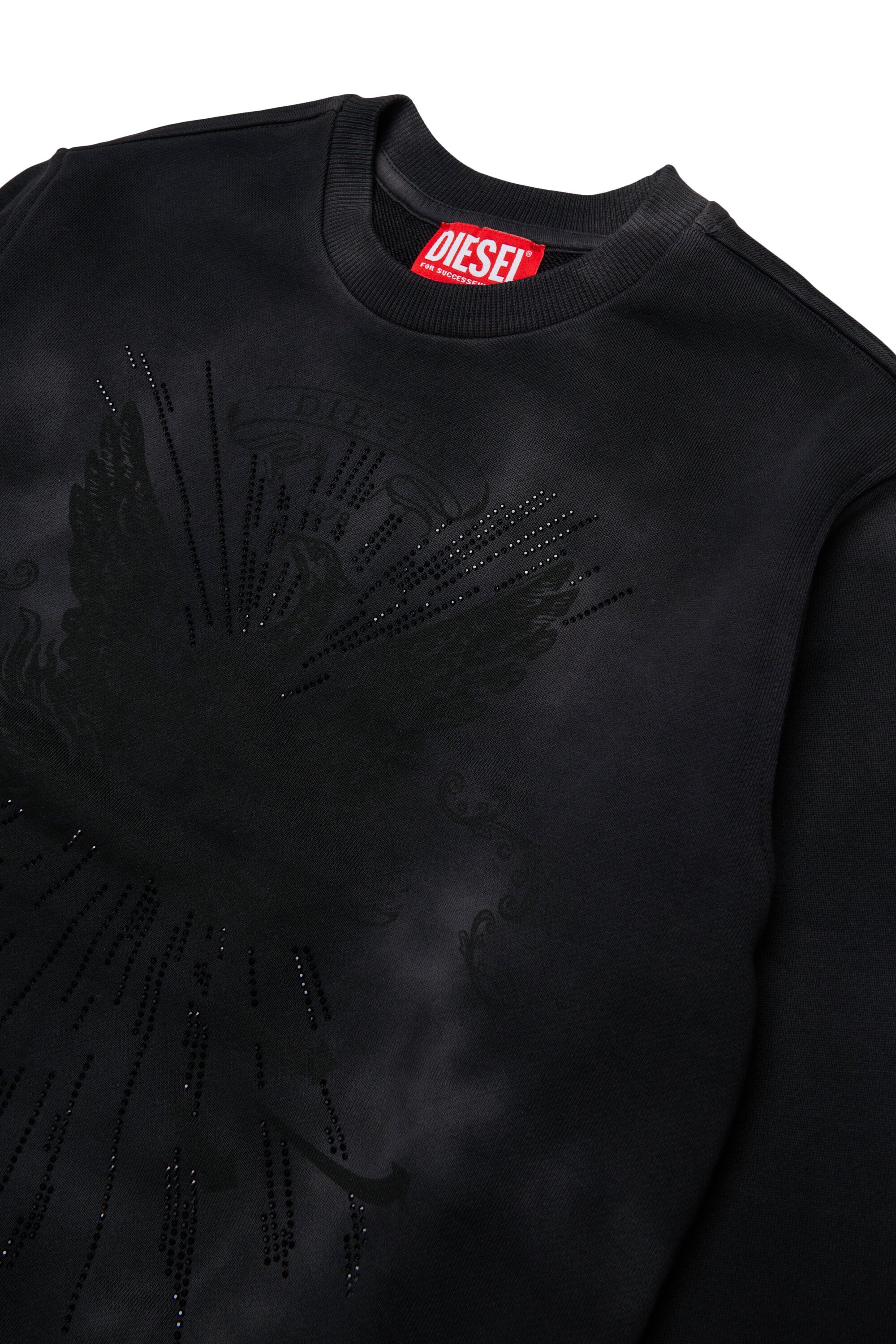 Sudadera de cuello redondo con logo