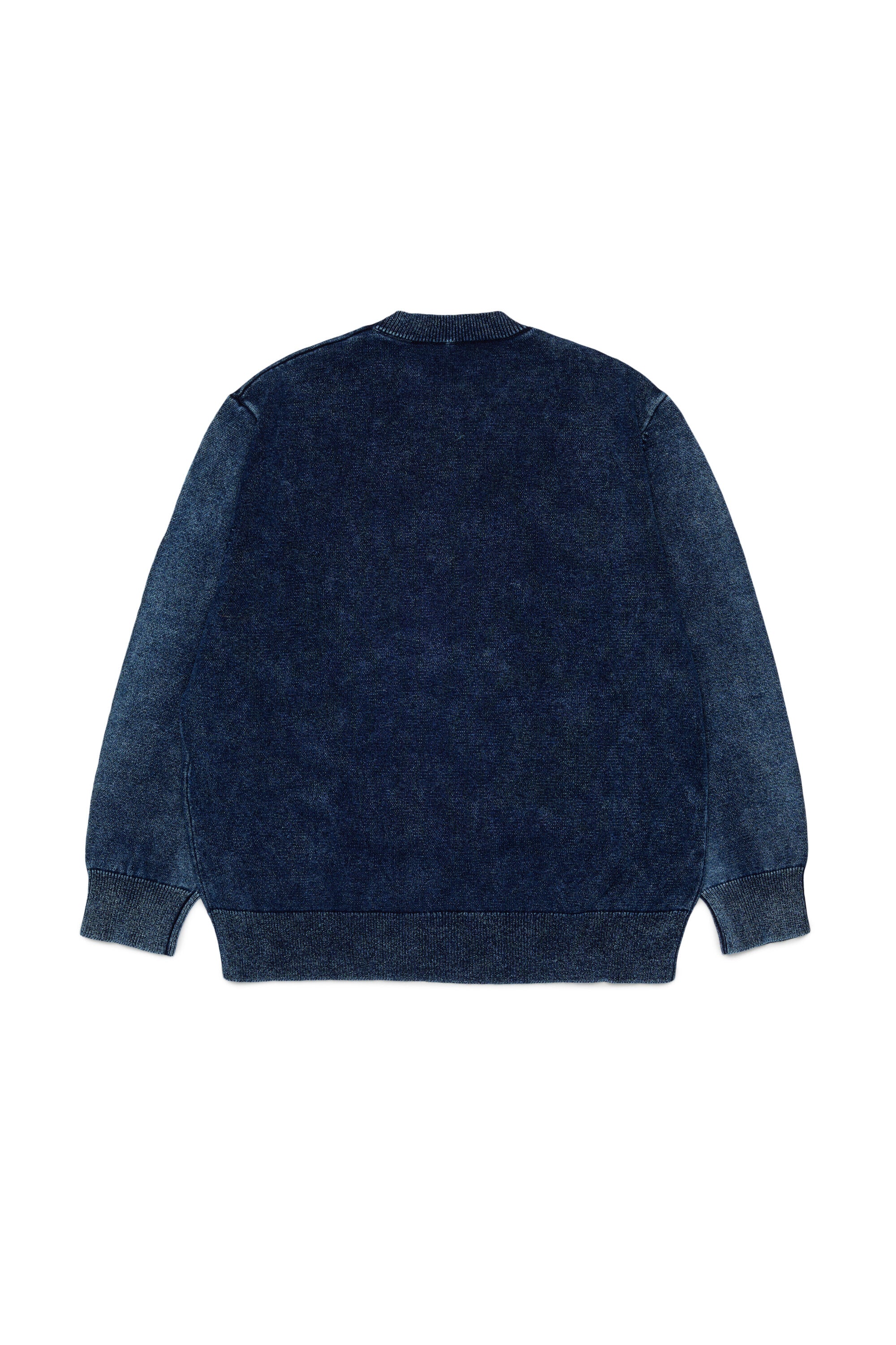 Crew-neck pullover with logo
