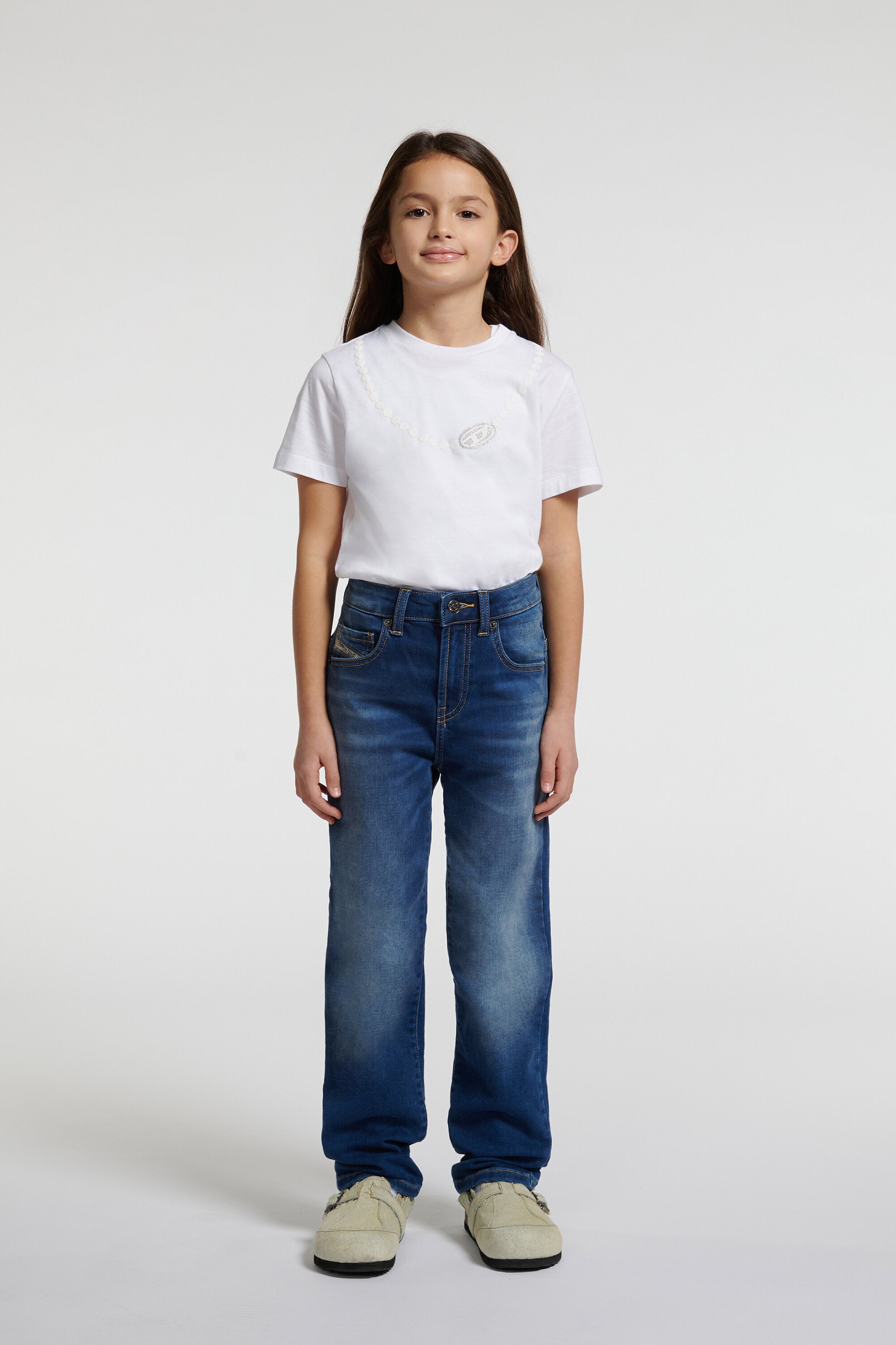 JoggJeans® Regular-Passform, mittlere Waschung in Blau - D-Ilia