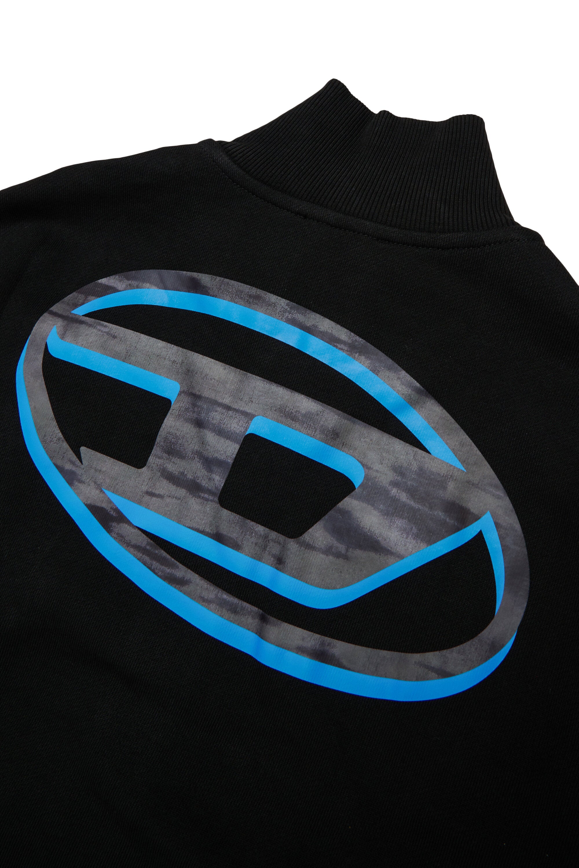 Sweatshirt mit Reißverschluss und Logo