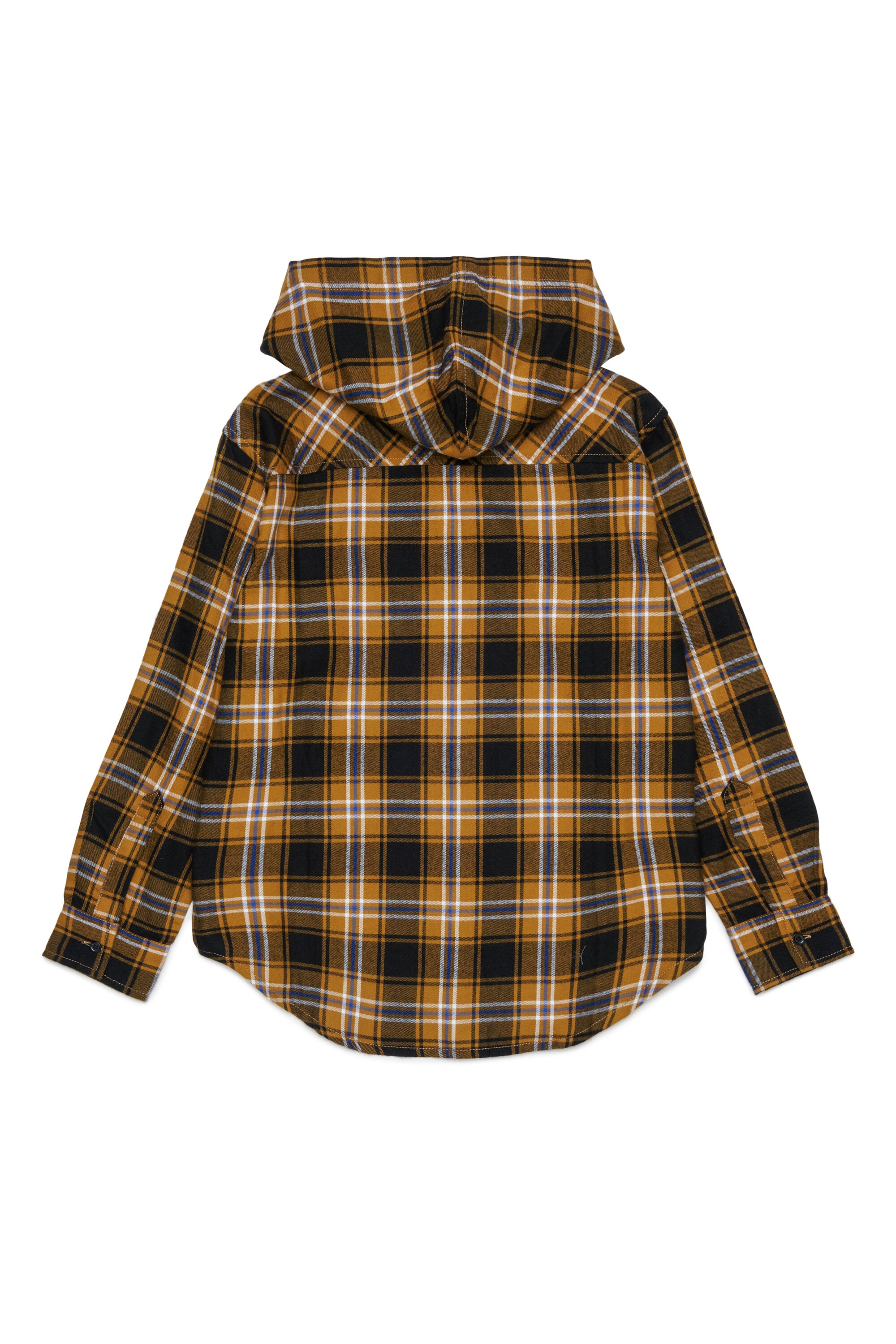 Chemise à carreaux avec logo
