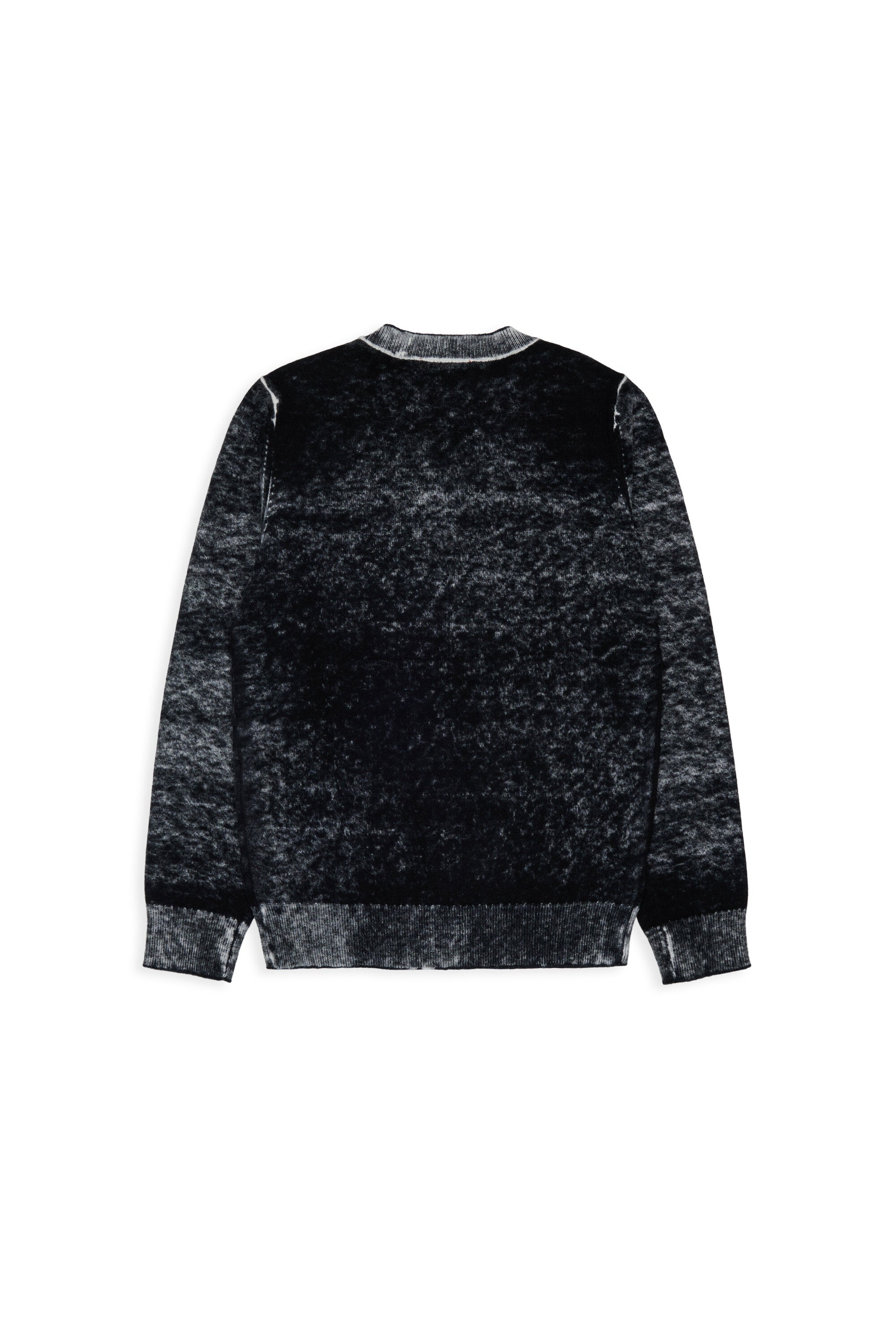 Rundhals-Pullover mit Logo