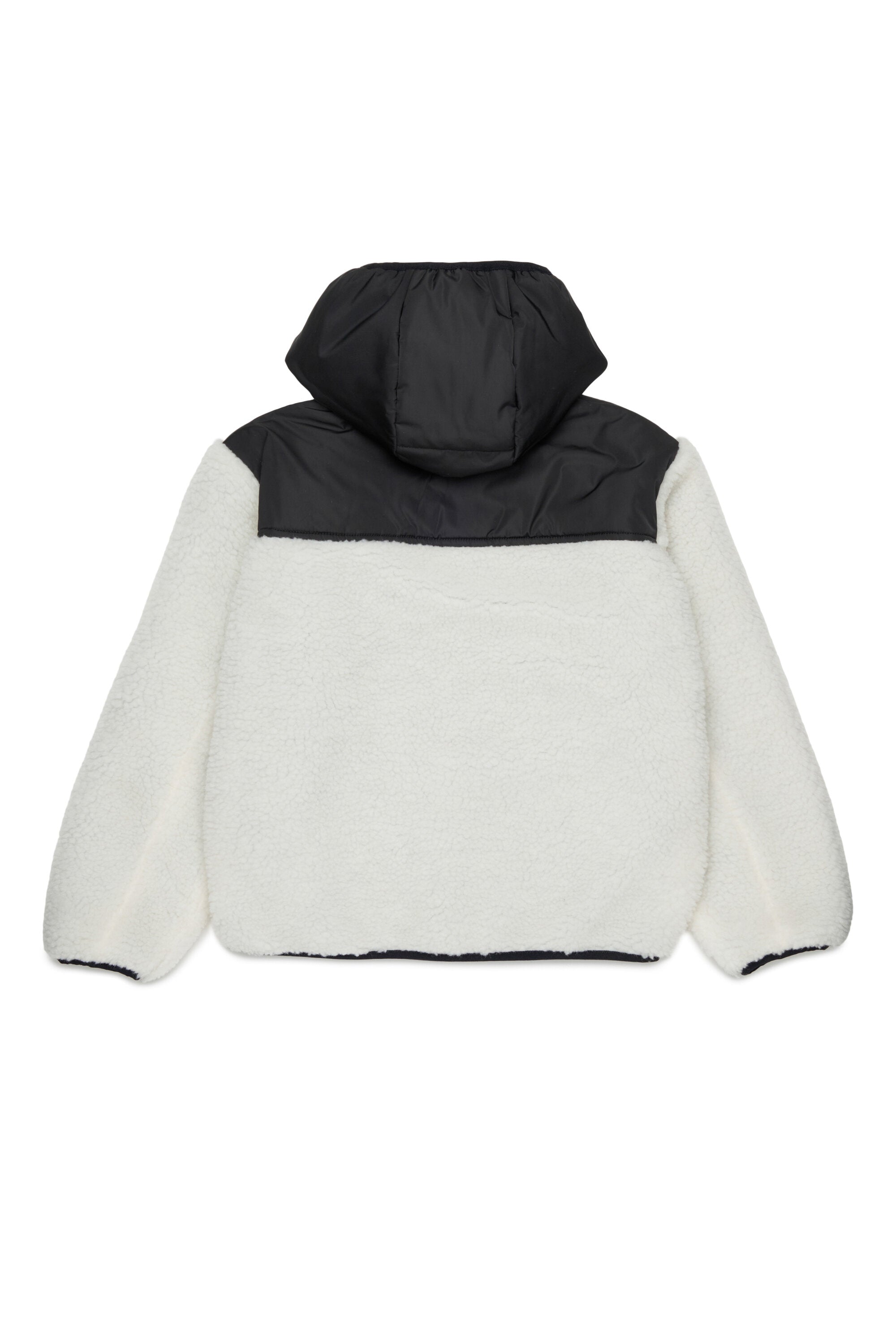Veste teddy avec logo imprimé