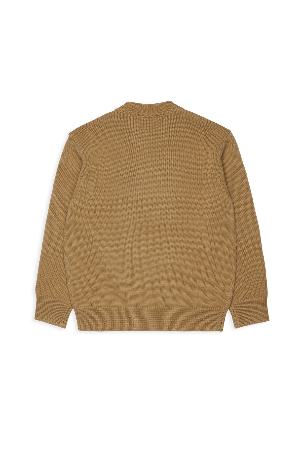 Rundhals-Pullover mit Logo