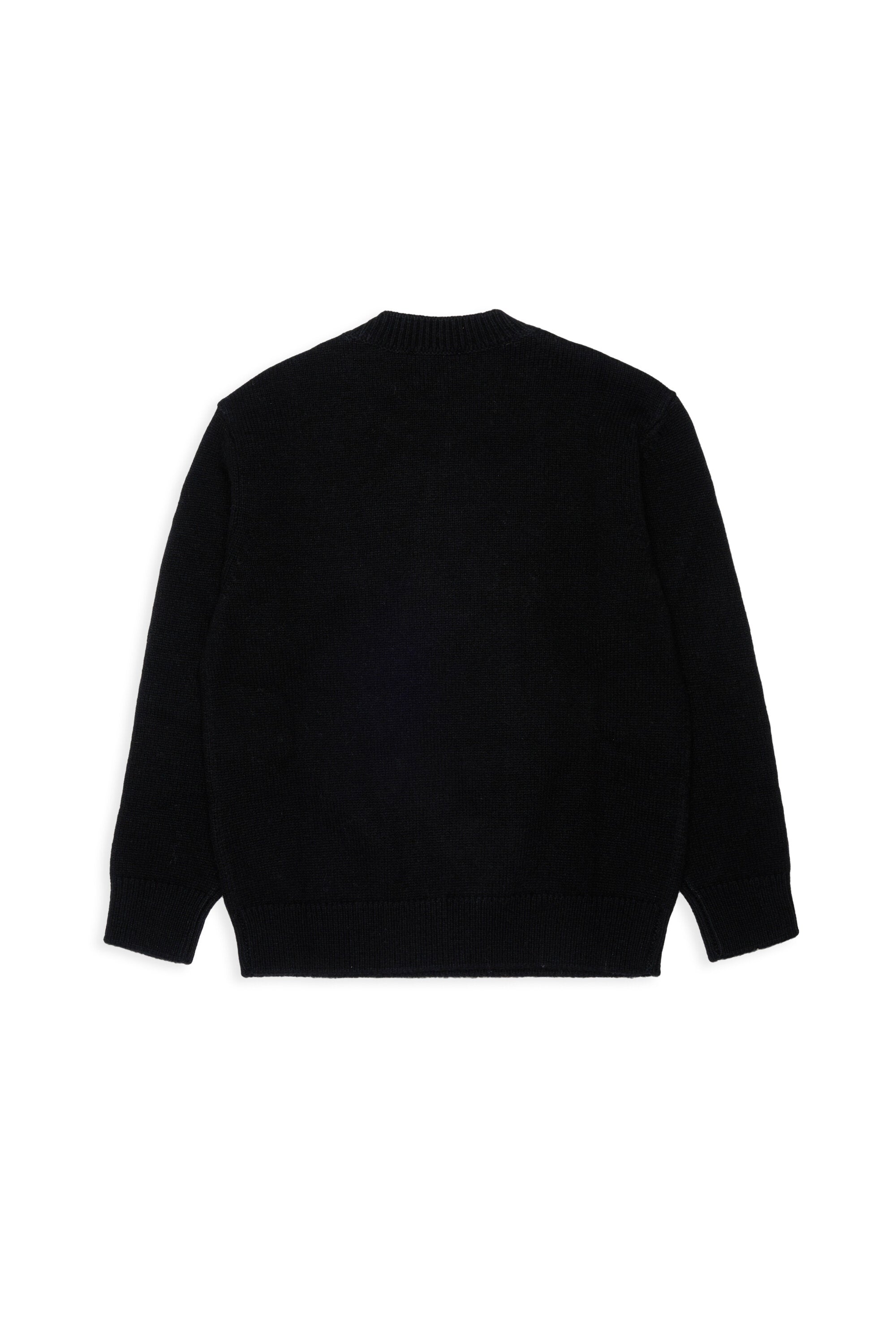 Crew-neck pullover with logo
