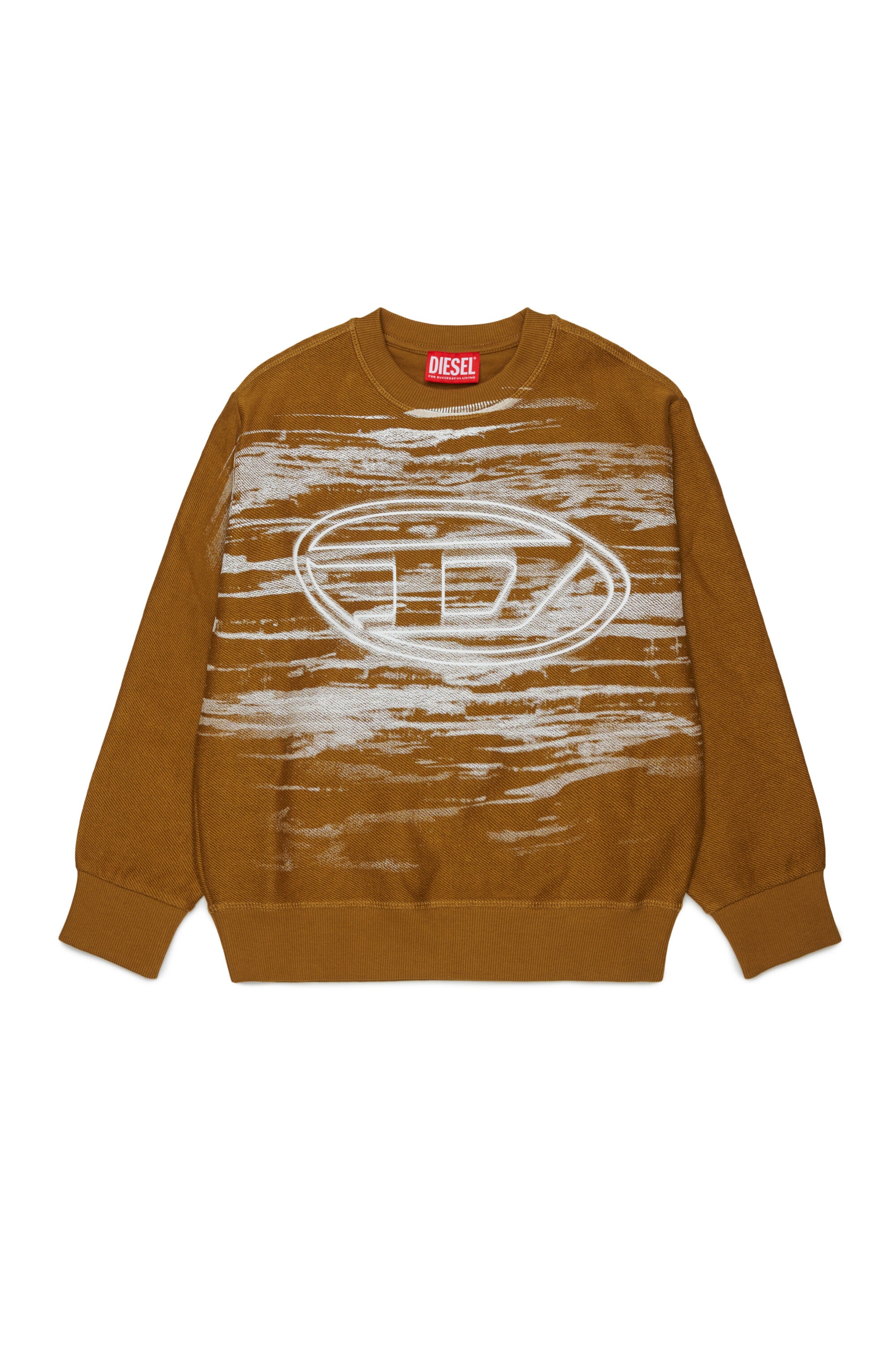 Sweat-shirt col rond avec logo imprimé