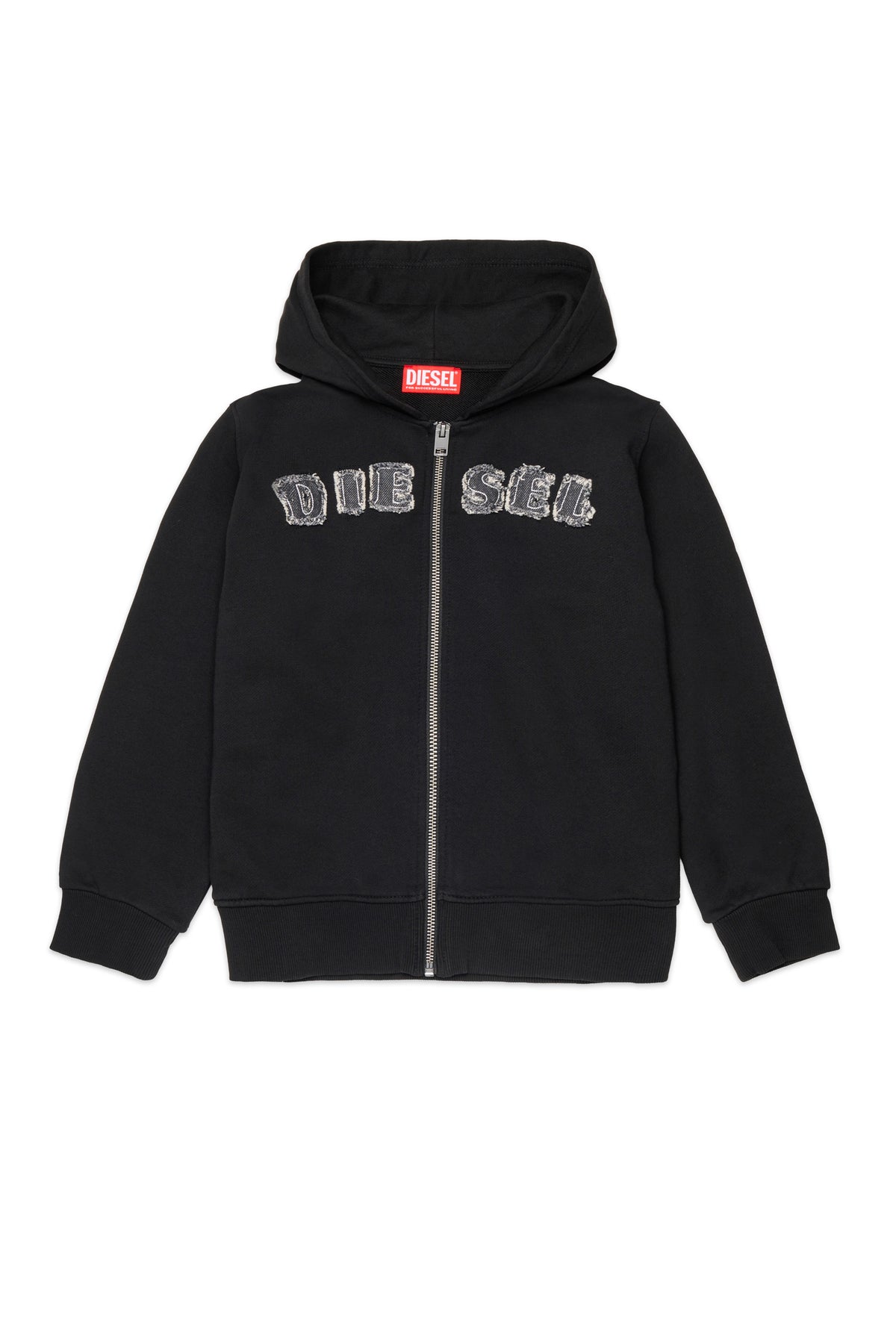 Sudadera con cremallera y logo