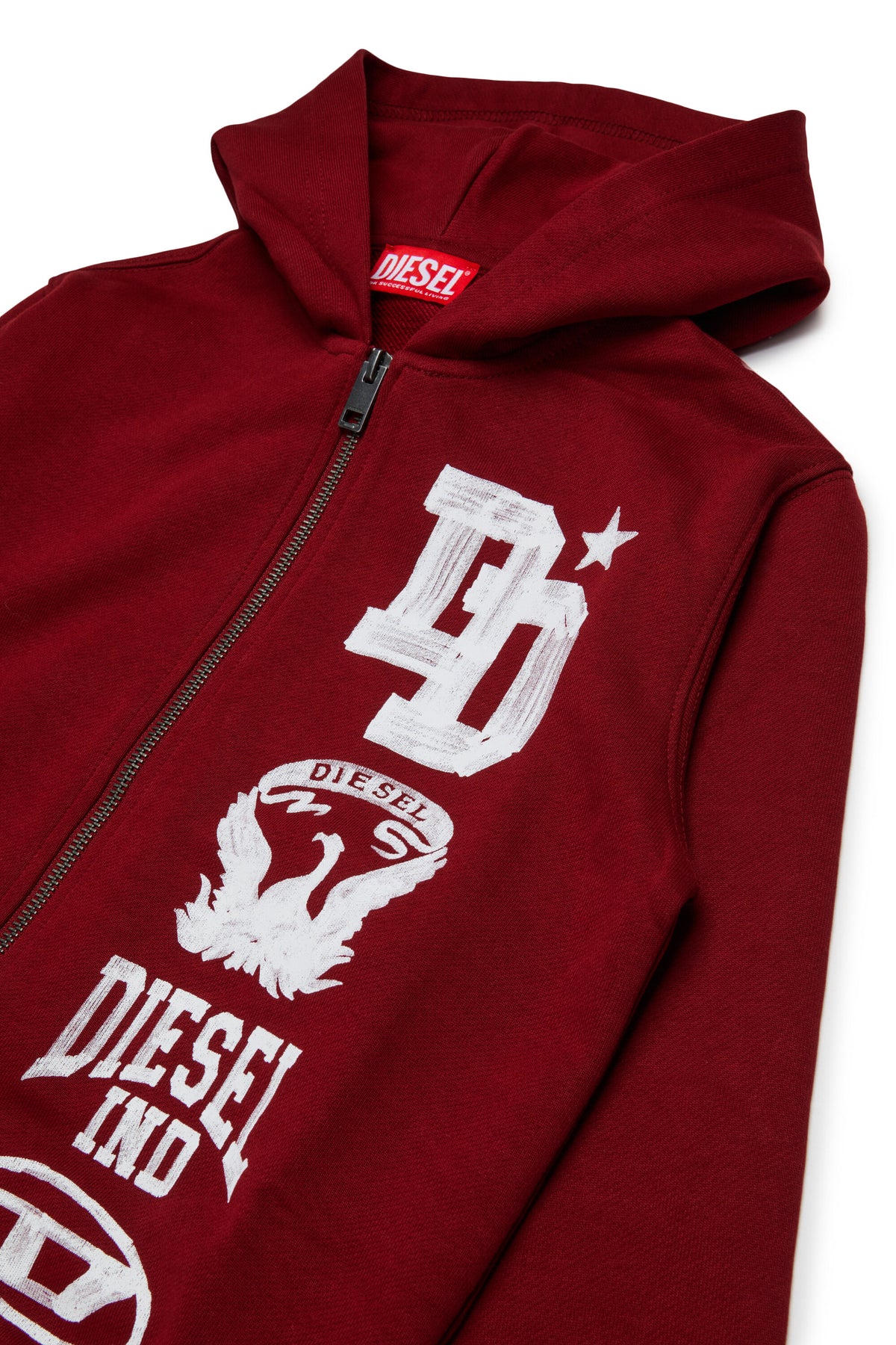 Sweat zippé avec logo