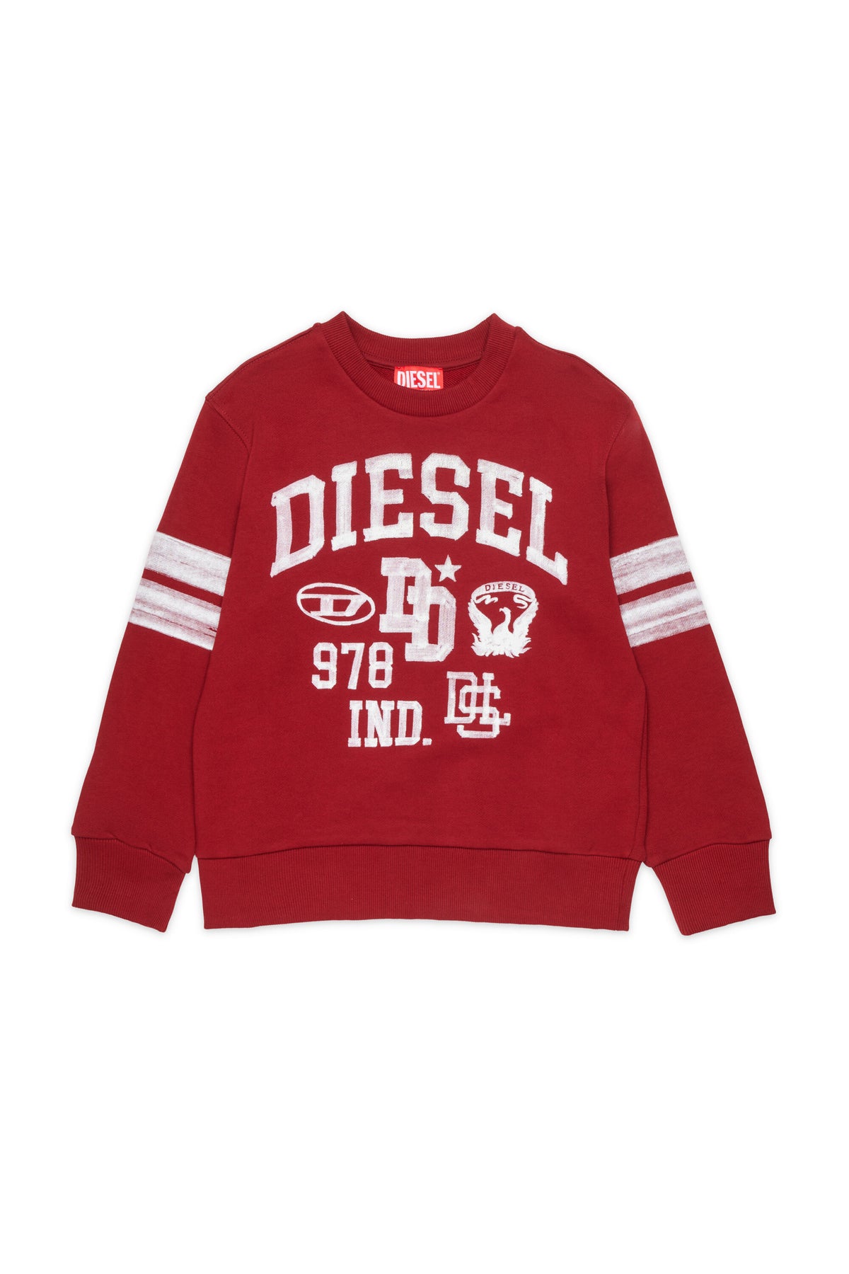 Sweat-shirt col rond avec logo