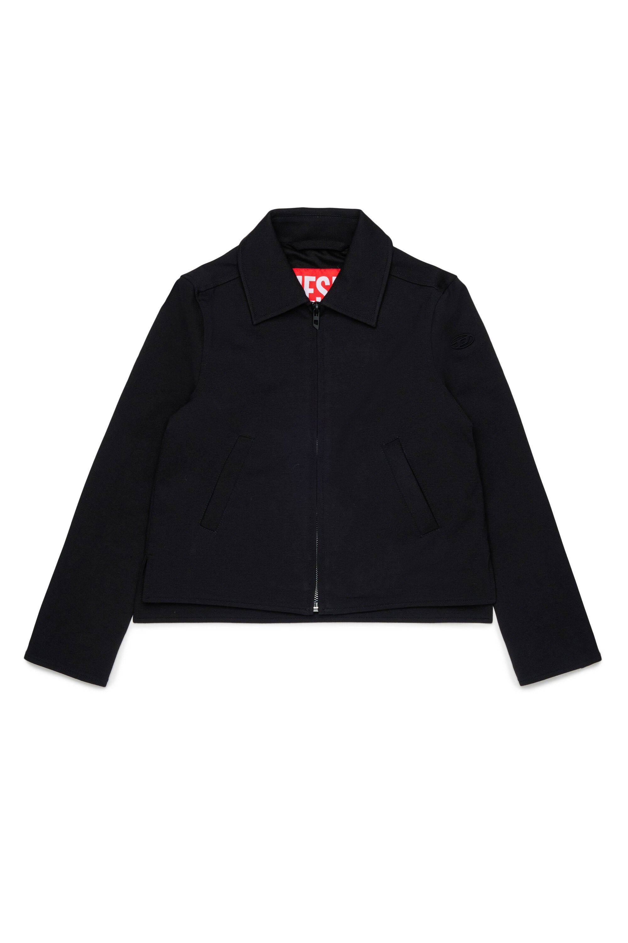 Strickjacke mit Logo