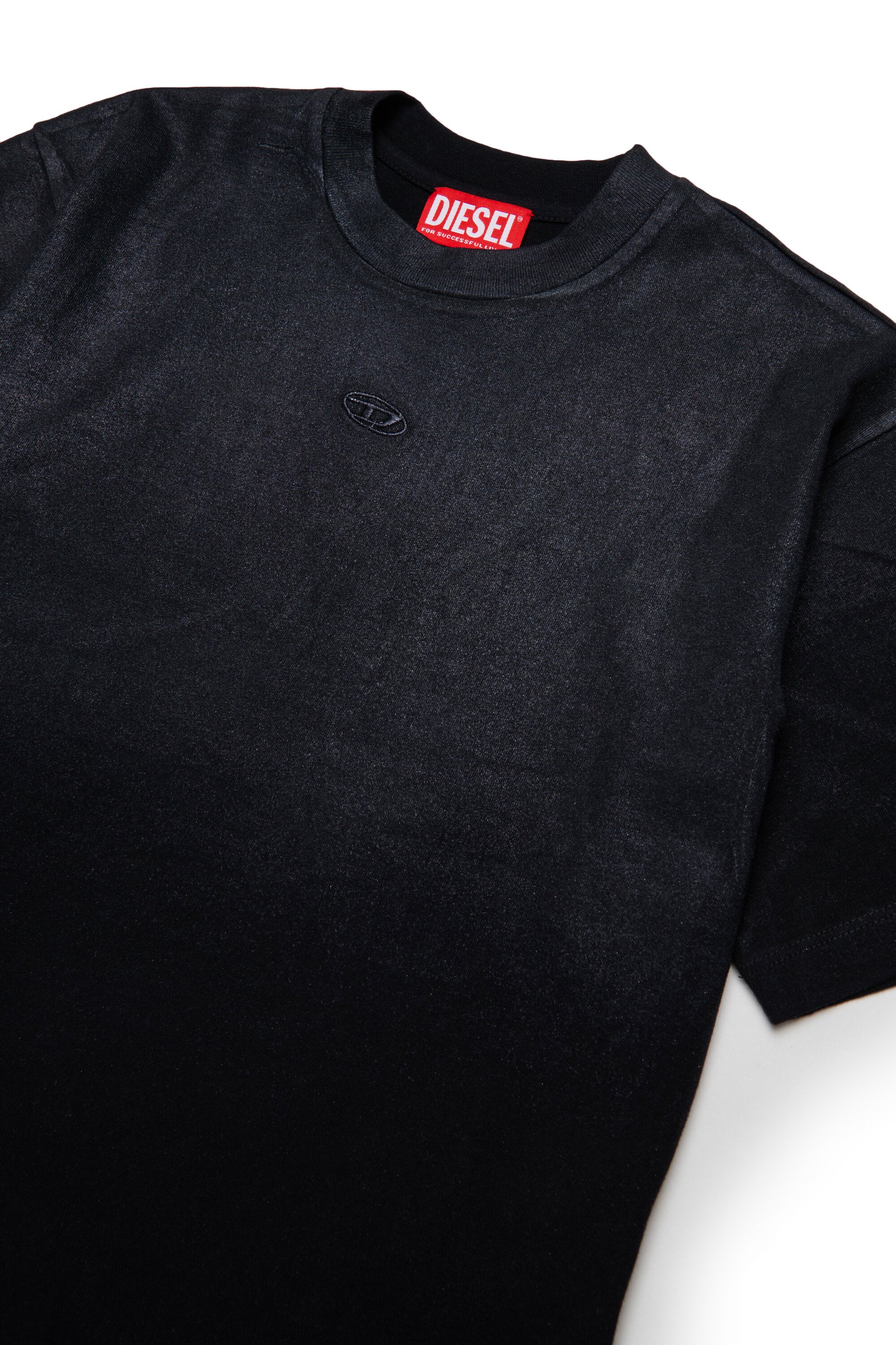 Rundhals-T-Shirt mit Logo