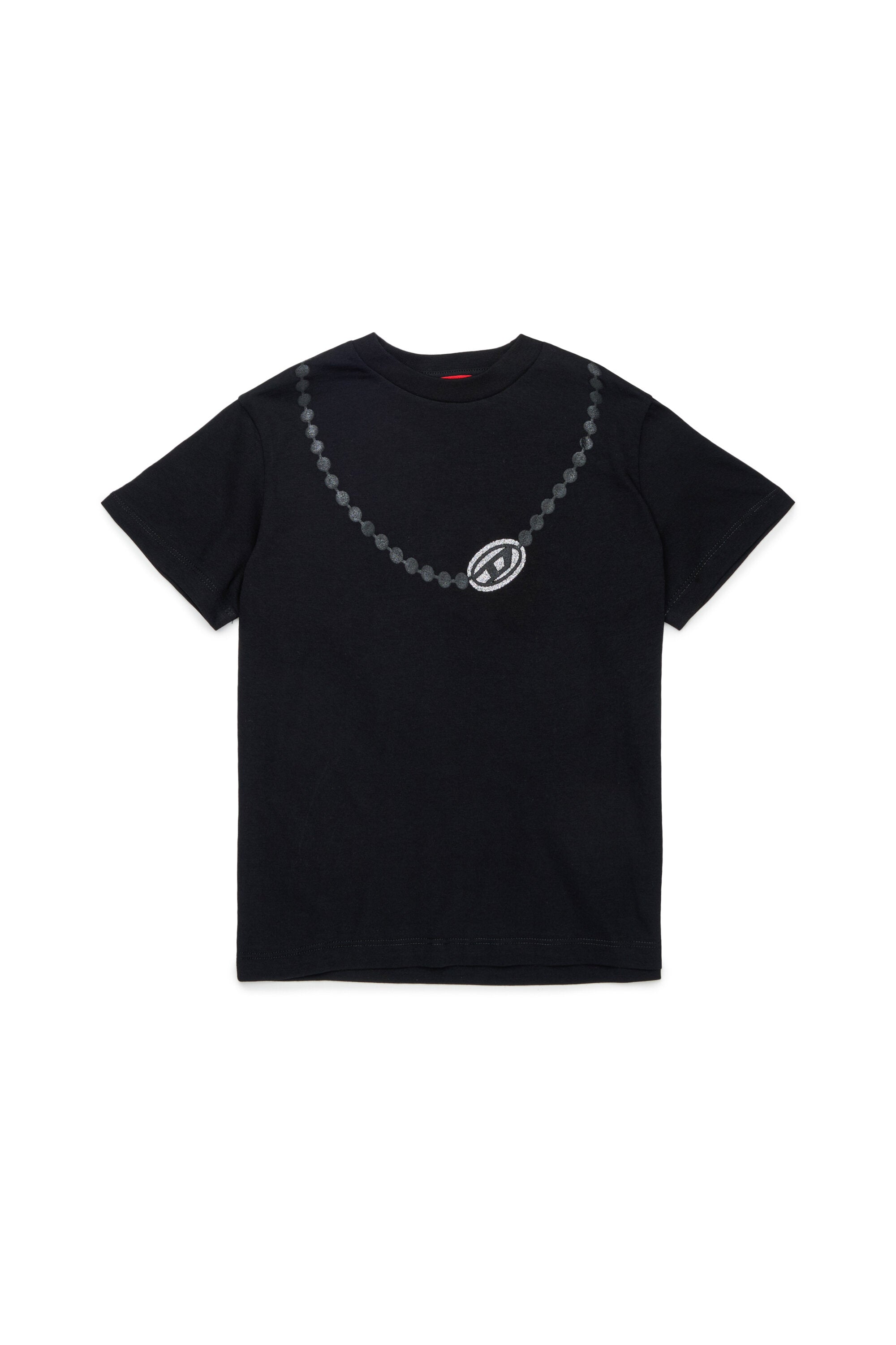 Rundhals-T-Shirt mit Logo