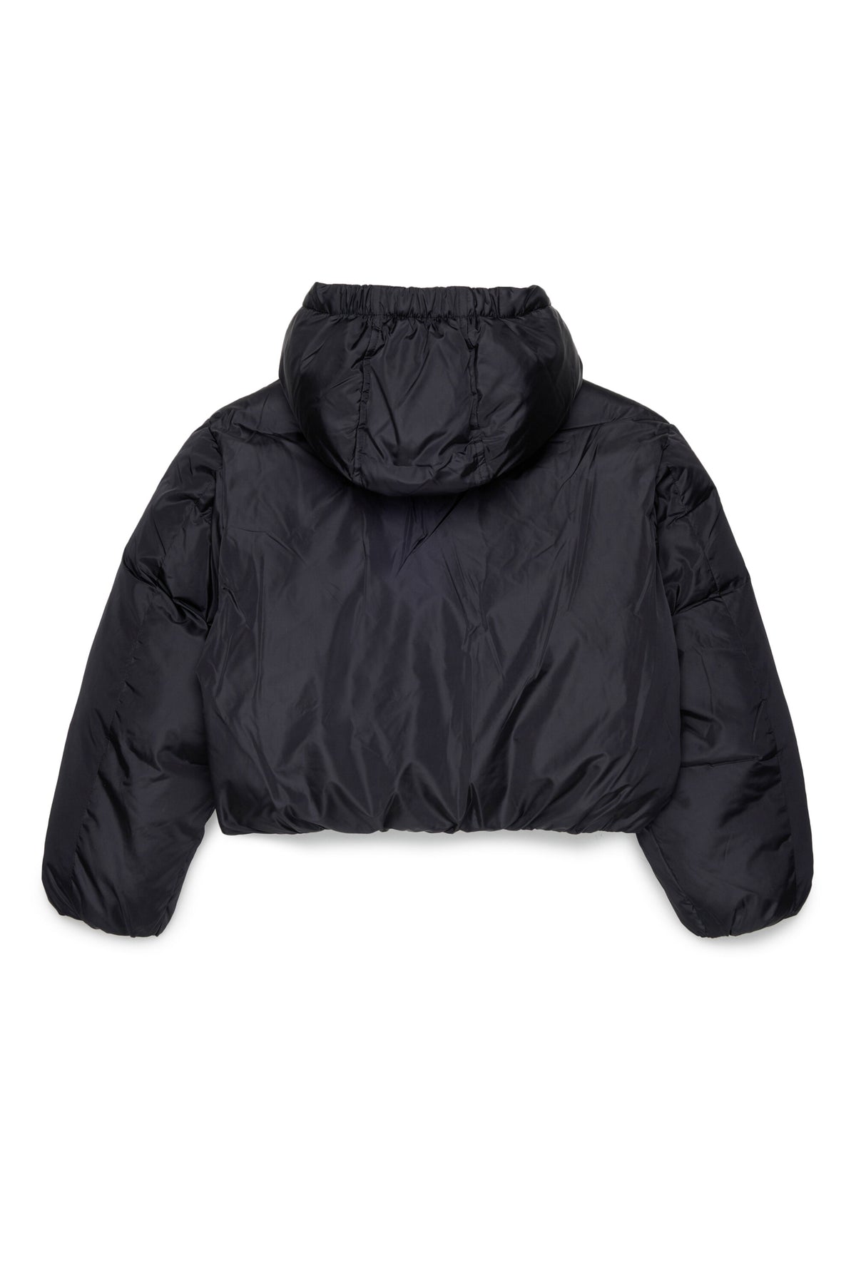 Gefütterte Jacke mit aufgedrucktem Logo