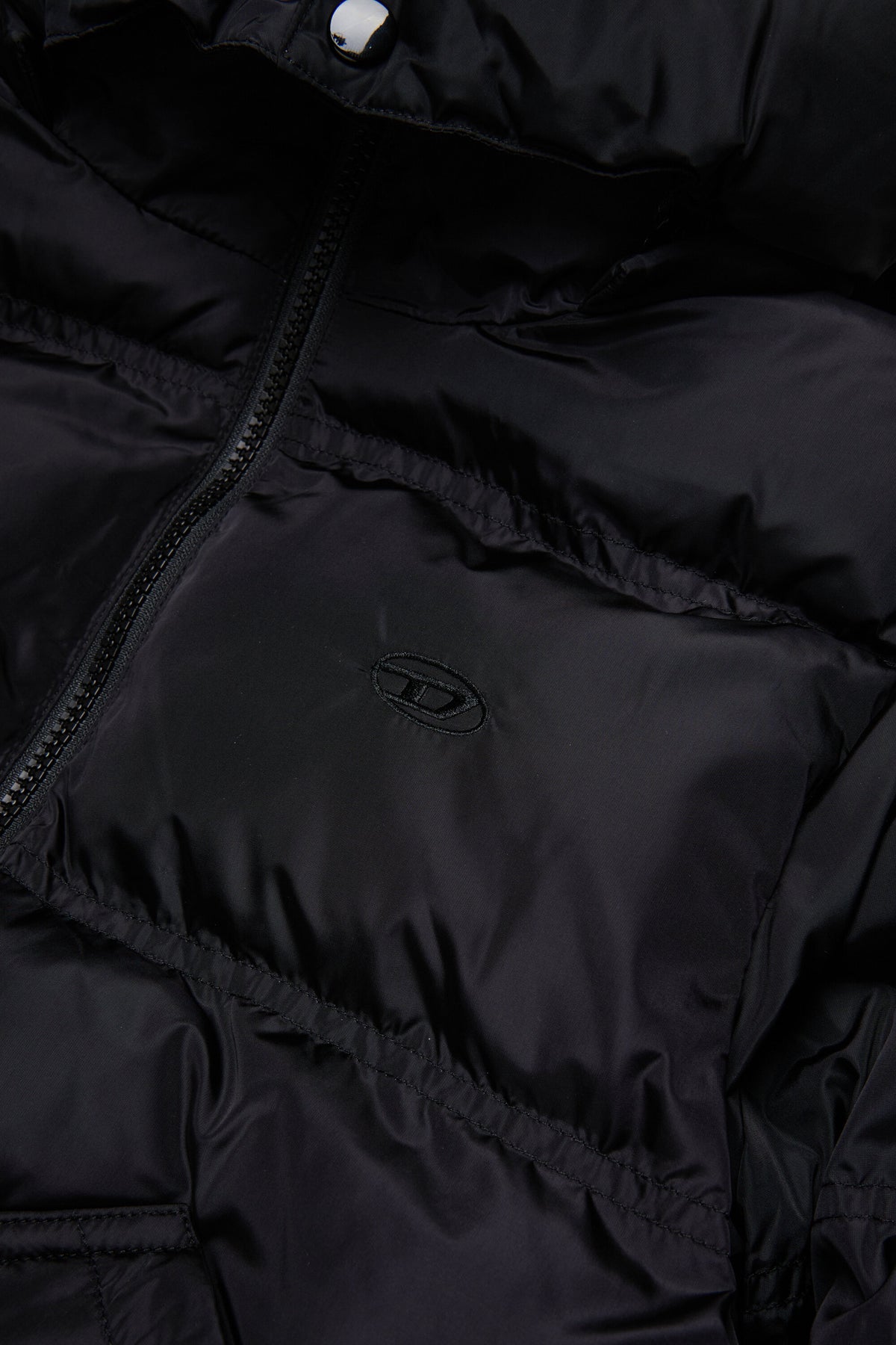 Veste matelassée avec logo imprimé