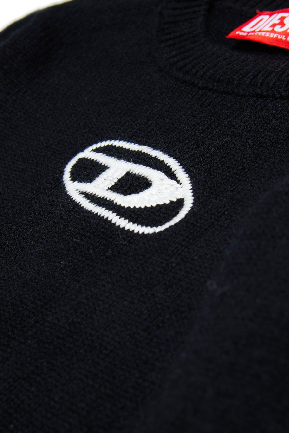 Jersey de cuello redondo con logo