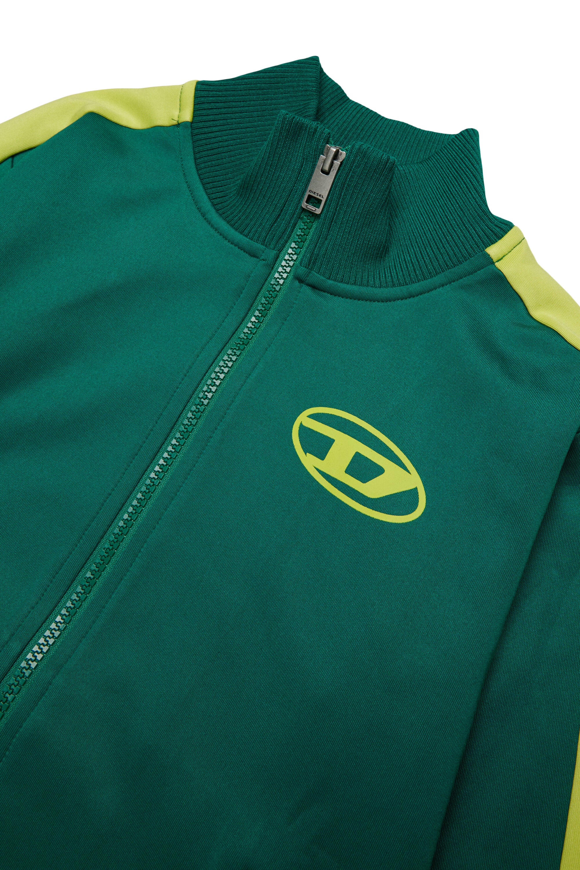 Sweatshirt mit Reißverschluss und Logo