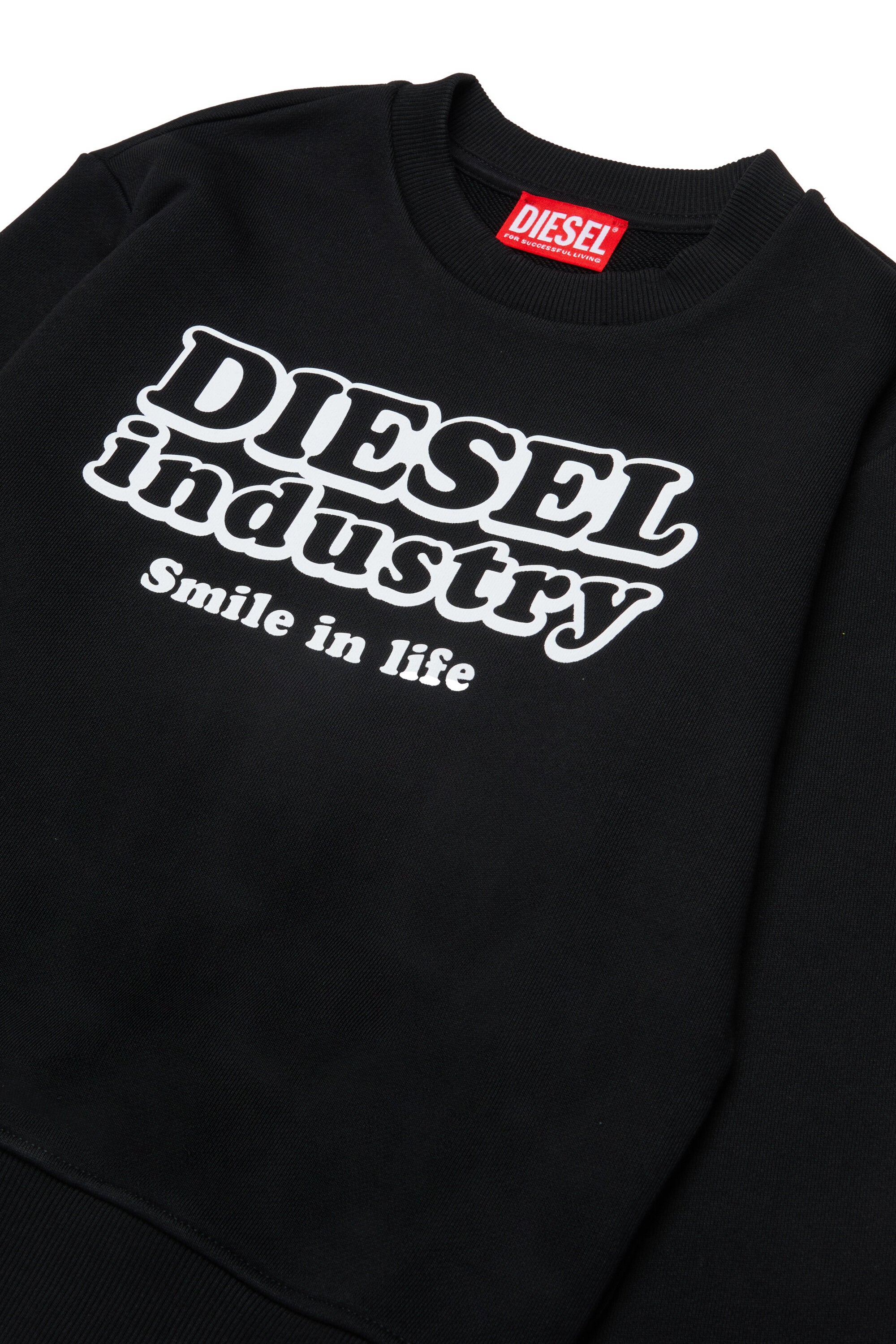 Crew-neck sweatshirt with logo