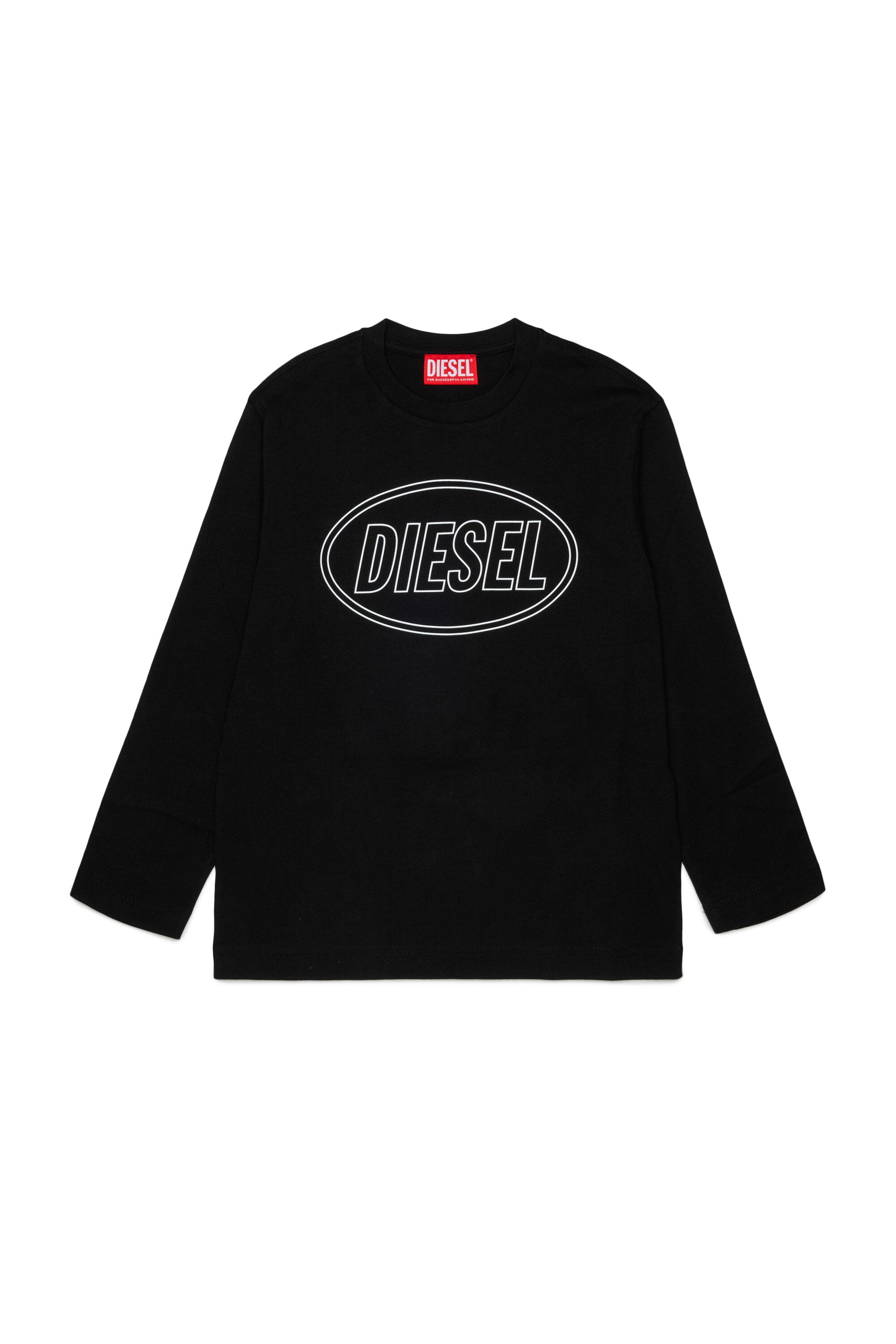 T-shirt manica lunga con logo