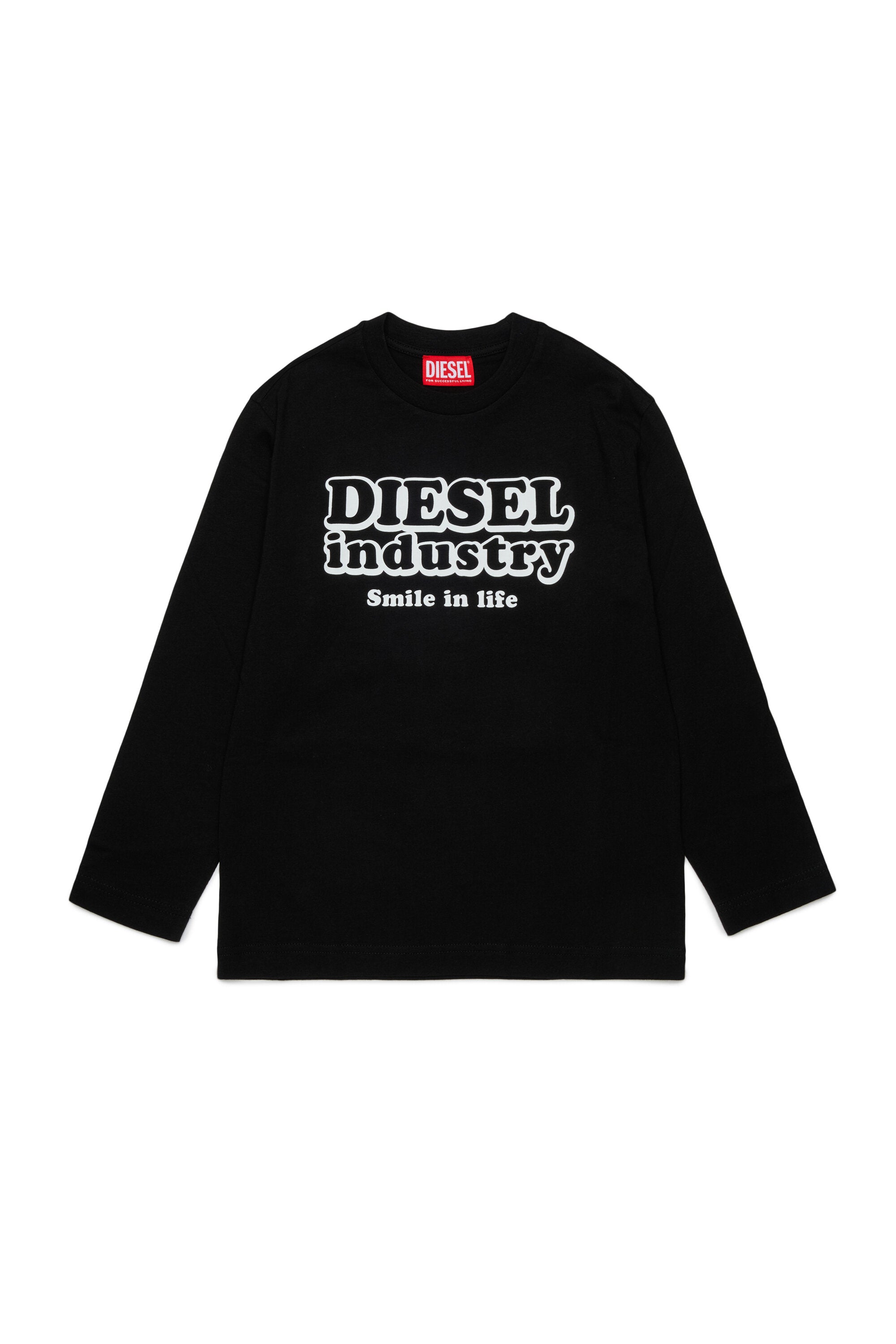 Long-sleeve T-shirt with logo